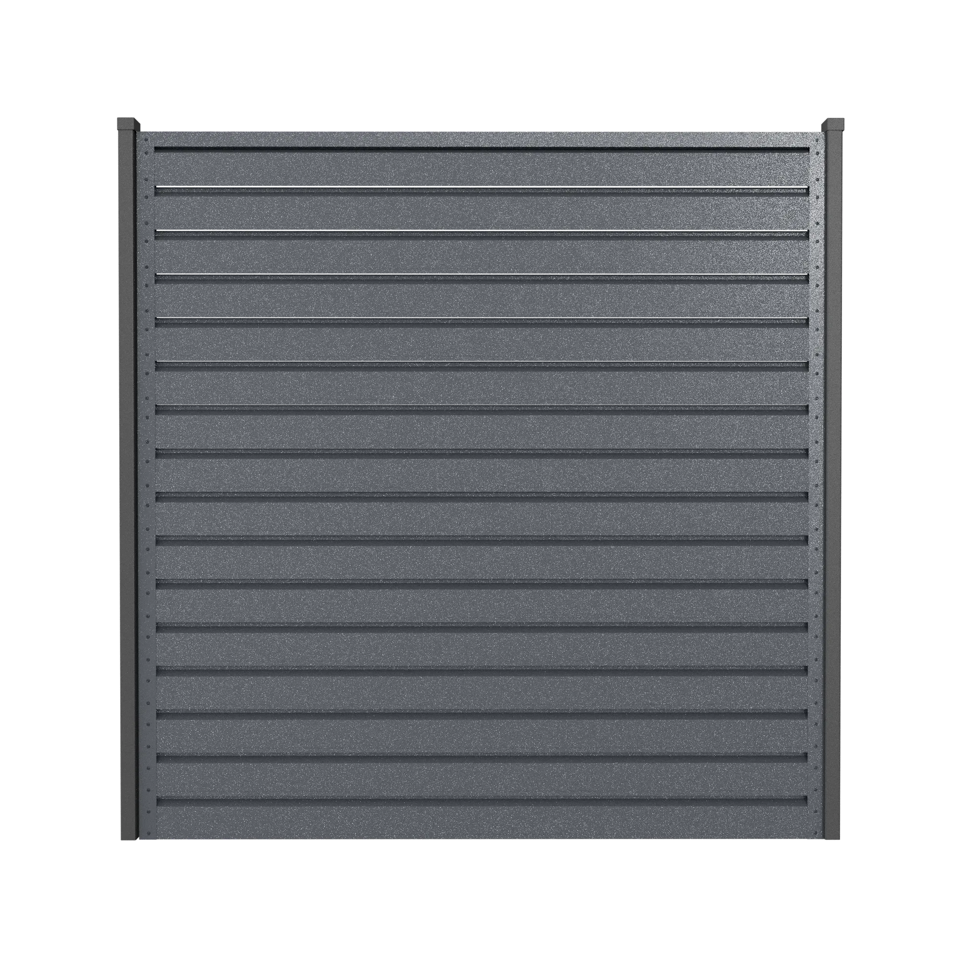 Panneau de clôture Rombo Mini | Gris argent RAL7024