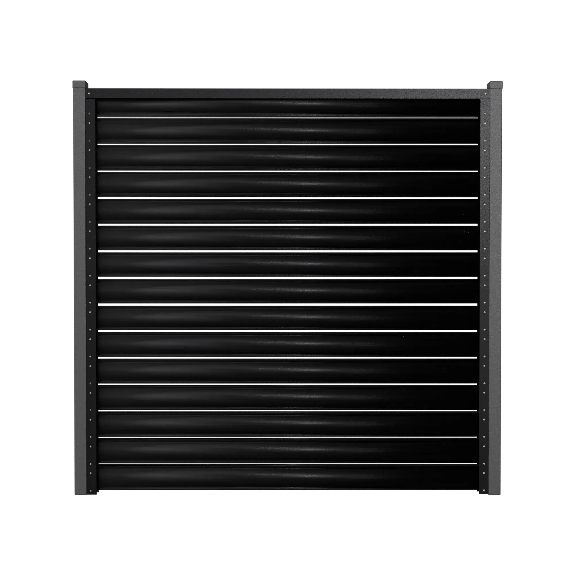Fence Panel Terra | Black RAL9005 Hi-Mat Mavlli