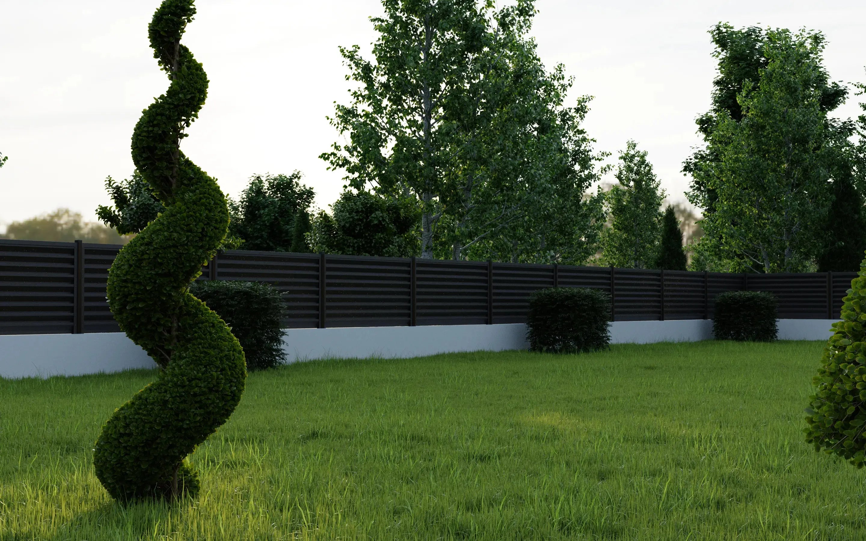 Fence Atlas | Dark Brown RAL8019 Mavlli