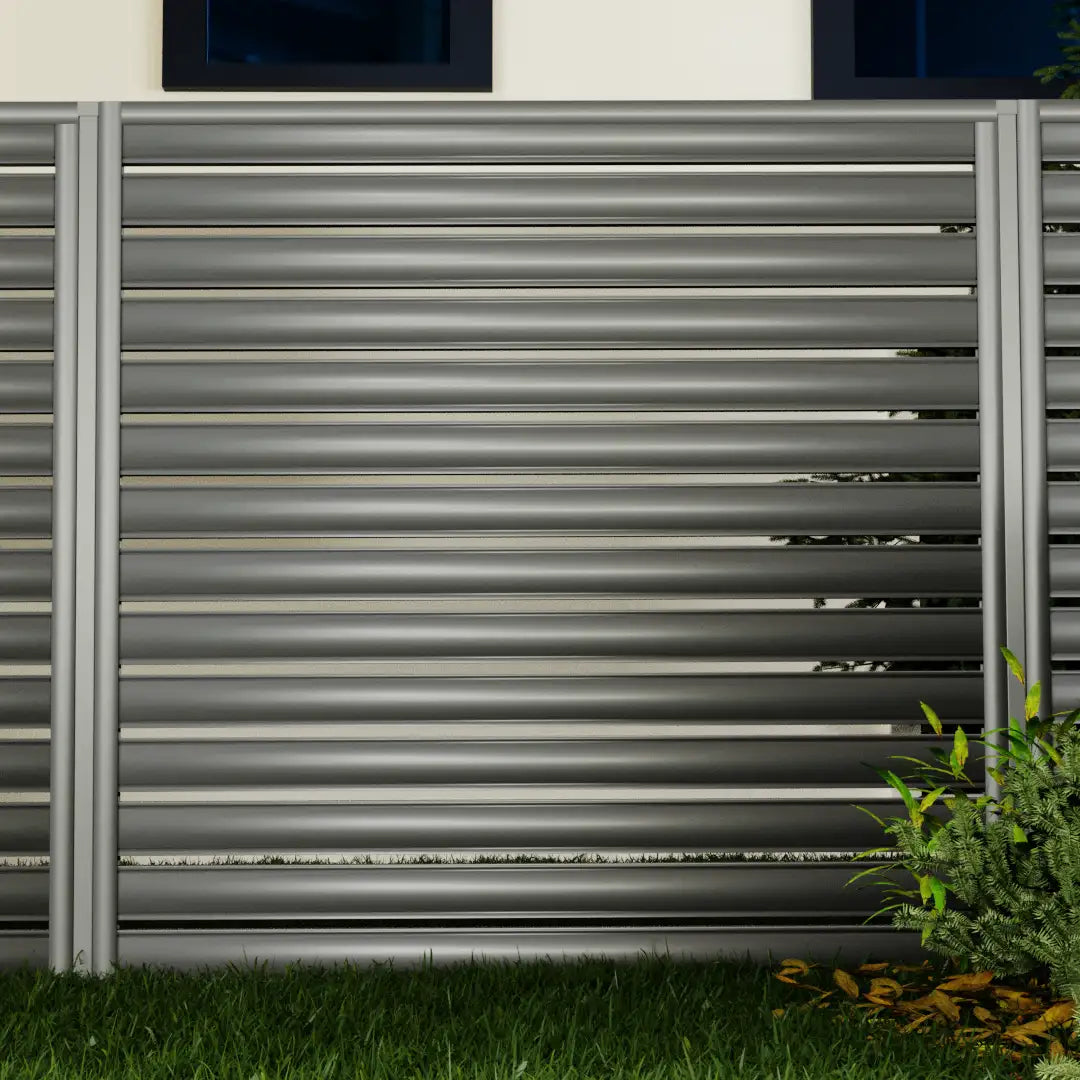 Panneau de clôture Terra Silver Grey