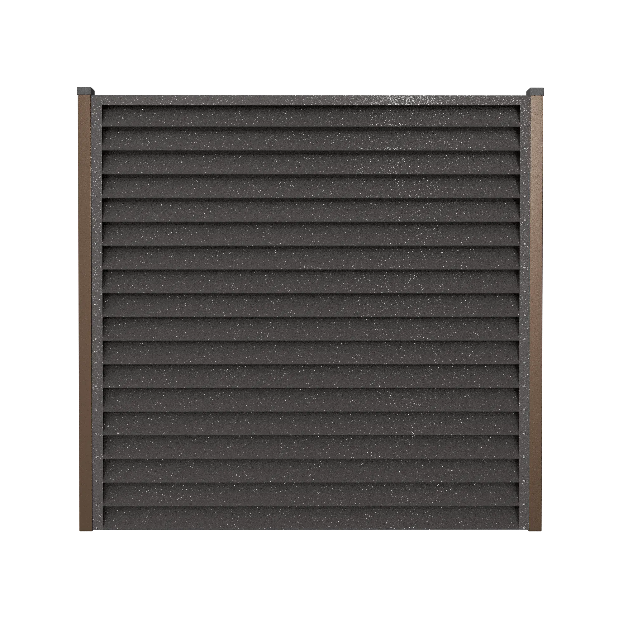 Fence Panel Sigma | Dark Brown RAL8019 Mavlli