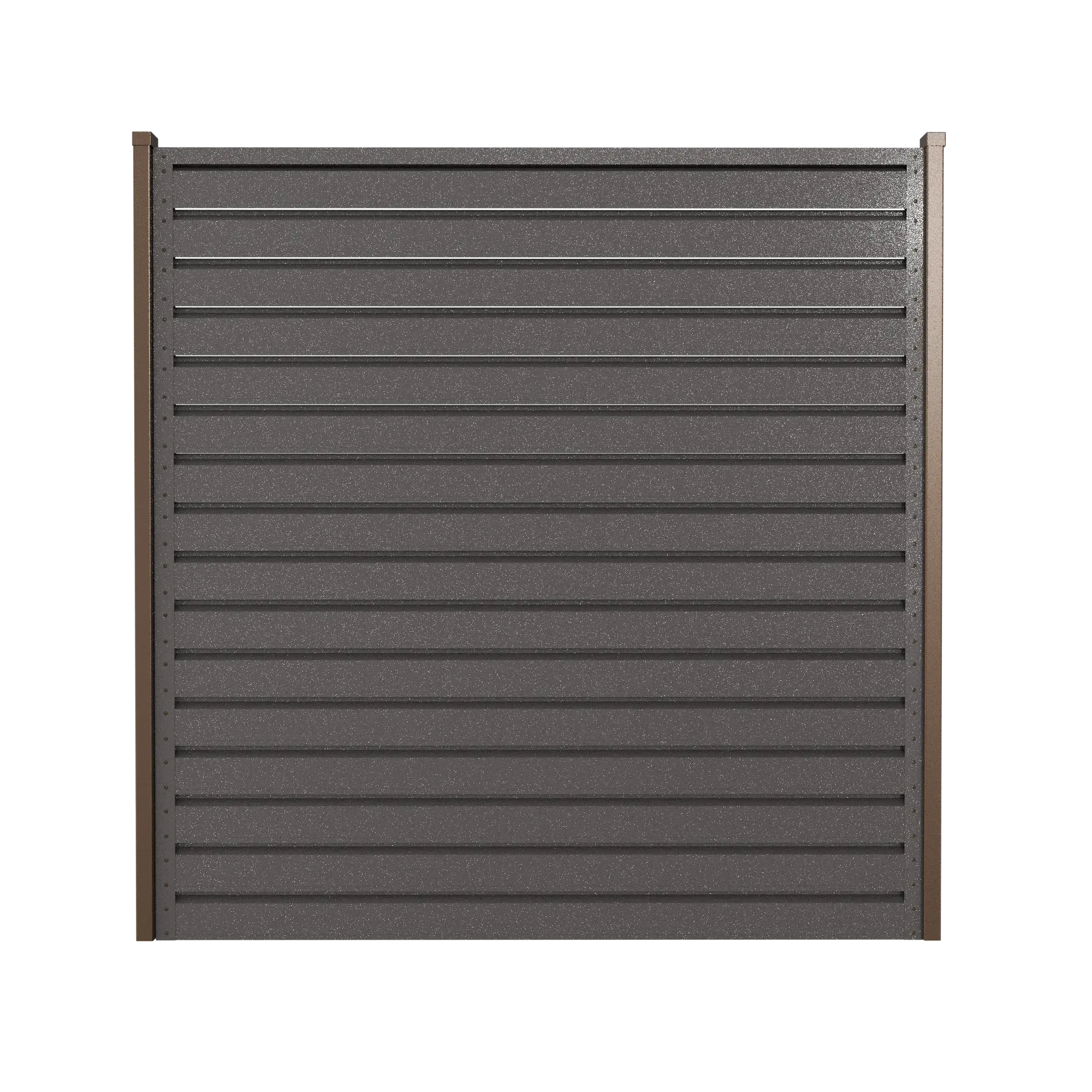 Fence Panel Rombo Mini | Dark Brown RAL8019 Mavlli