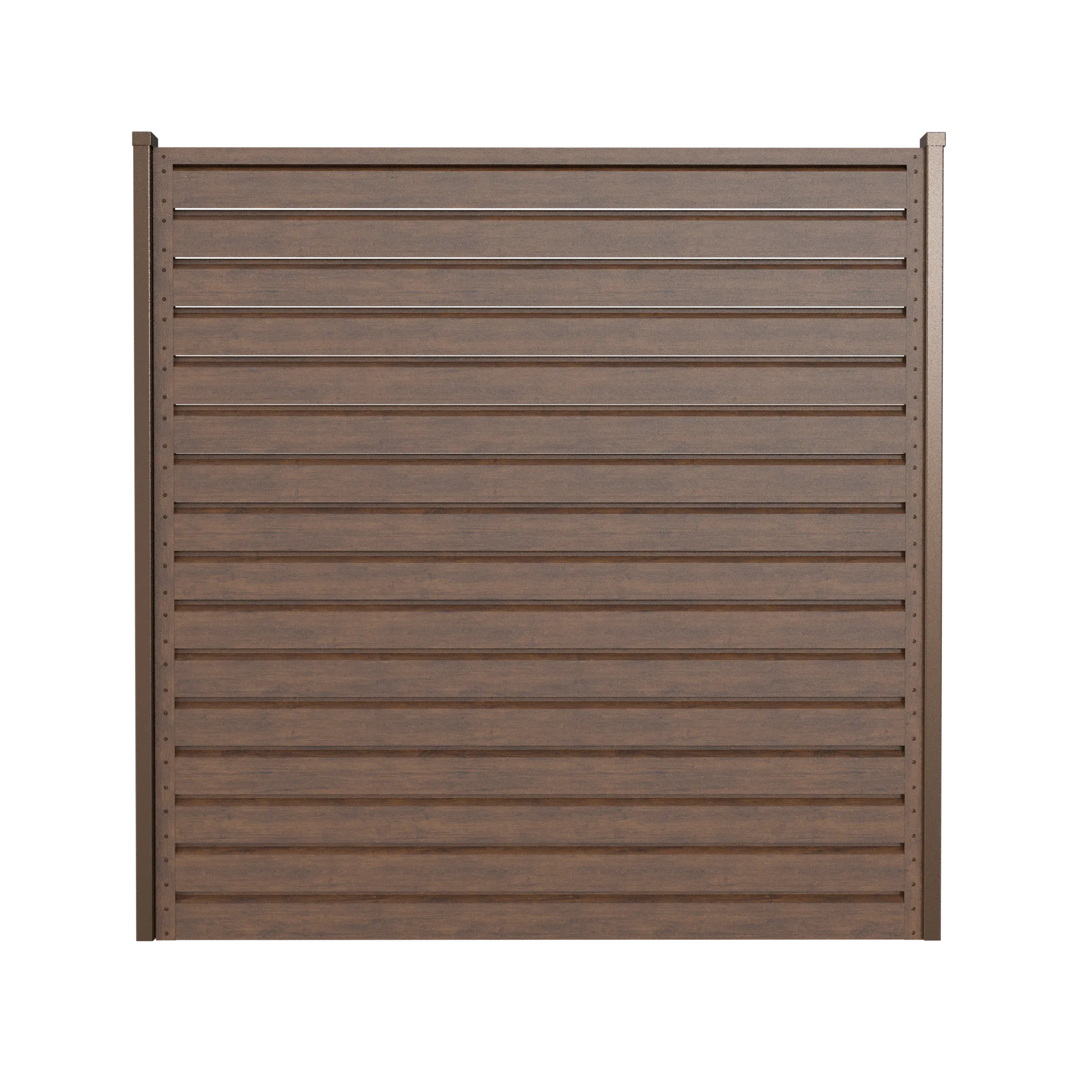 Panneau de clôture Rombo Mini | Acajou