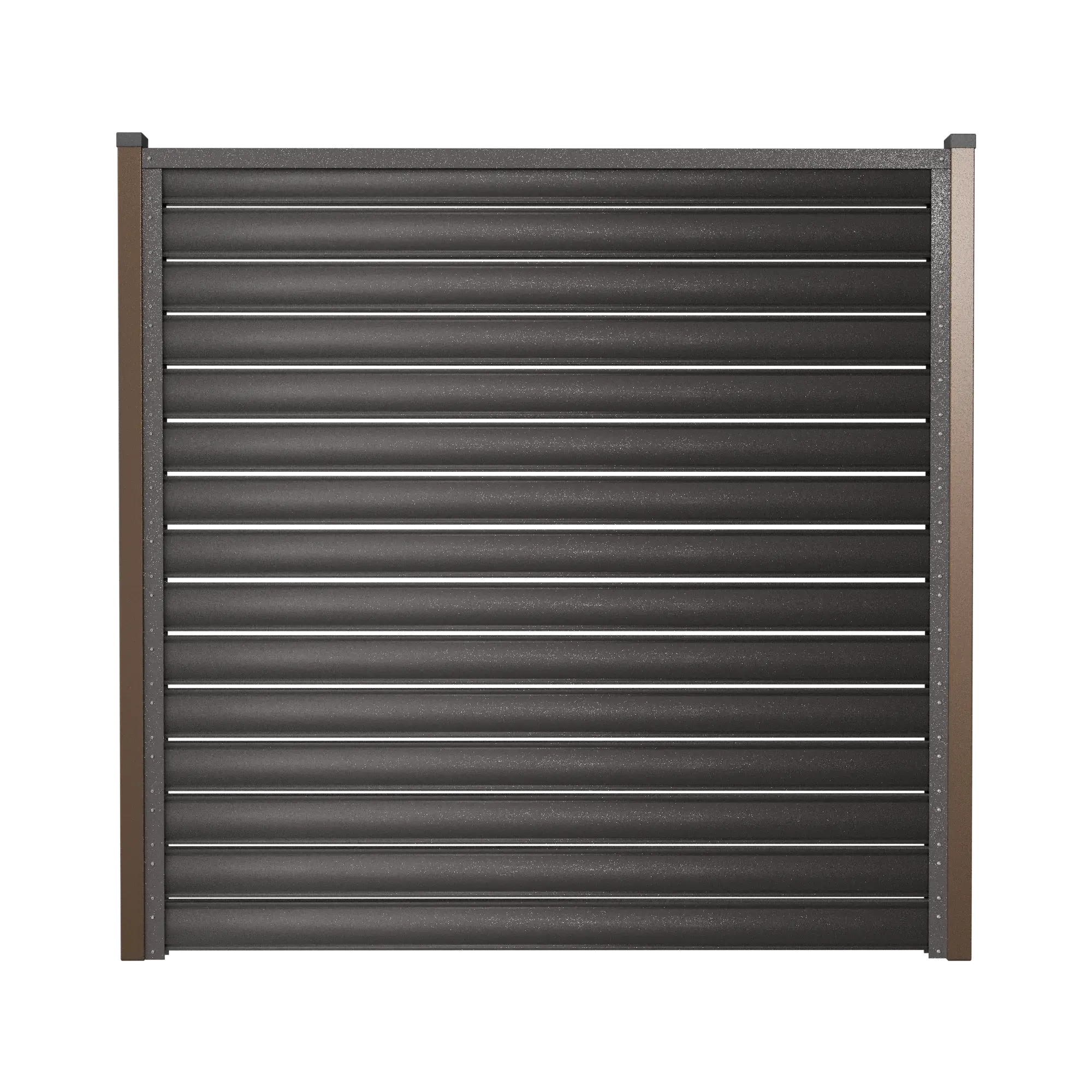 Fence Panel Terra | Dark Brown RAL8019 Mavlli