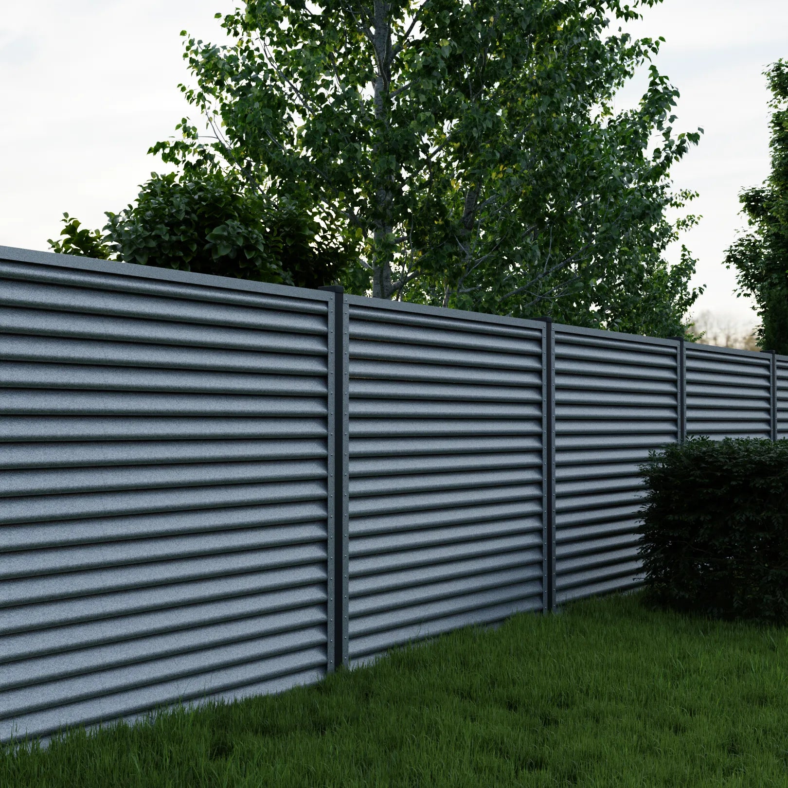 Piramide Schuttingpaneel | Galvanum