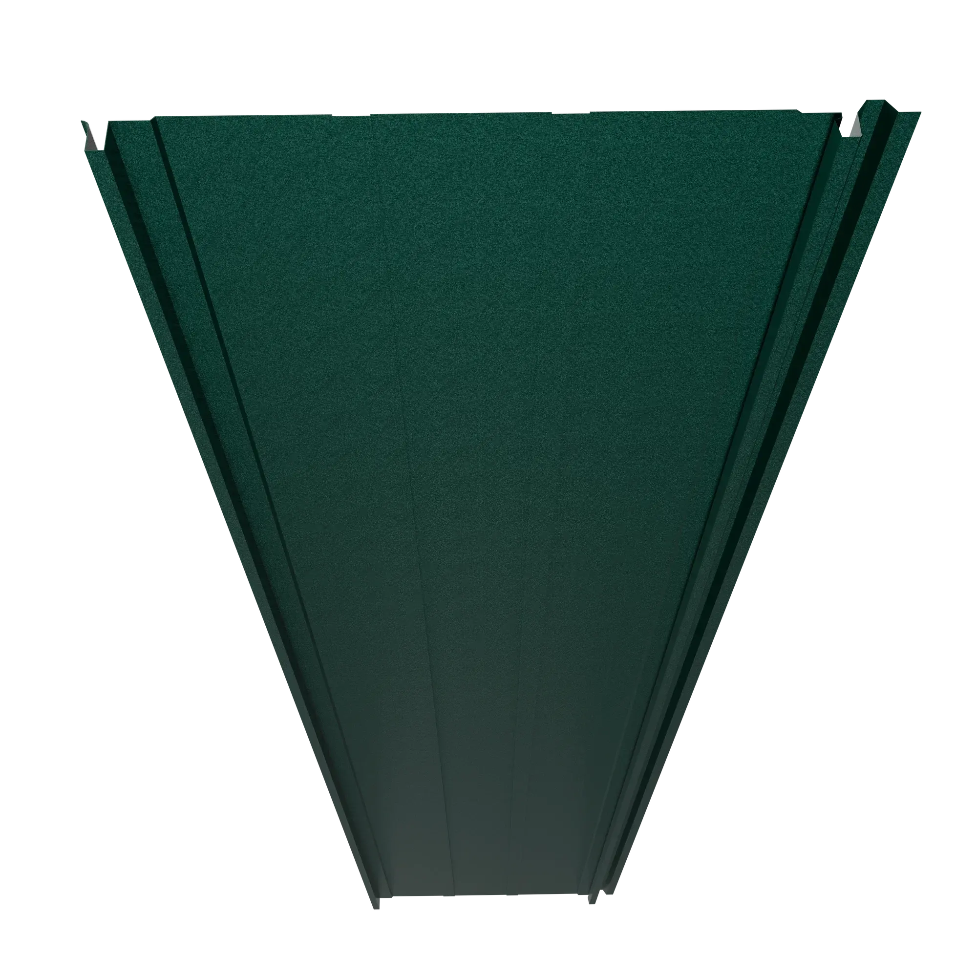 Steel Click-System Cladding Panel | Green RAL6005 | 250x55 cm Mavlli