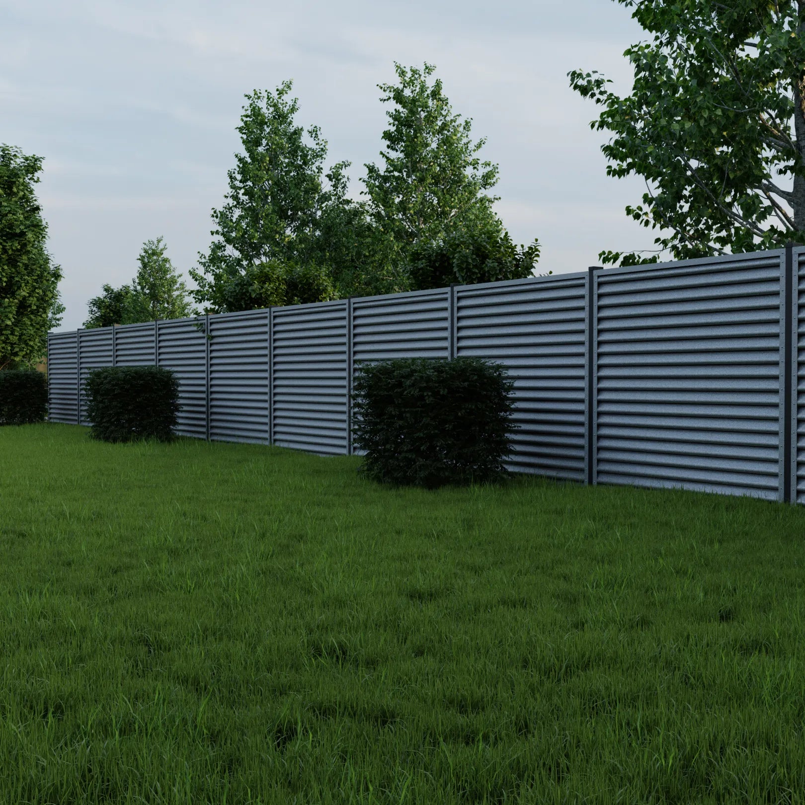 Piramide Schuttingpaneel | Galvanum