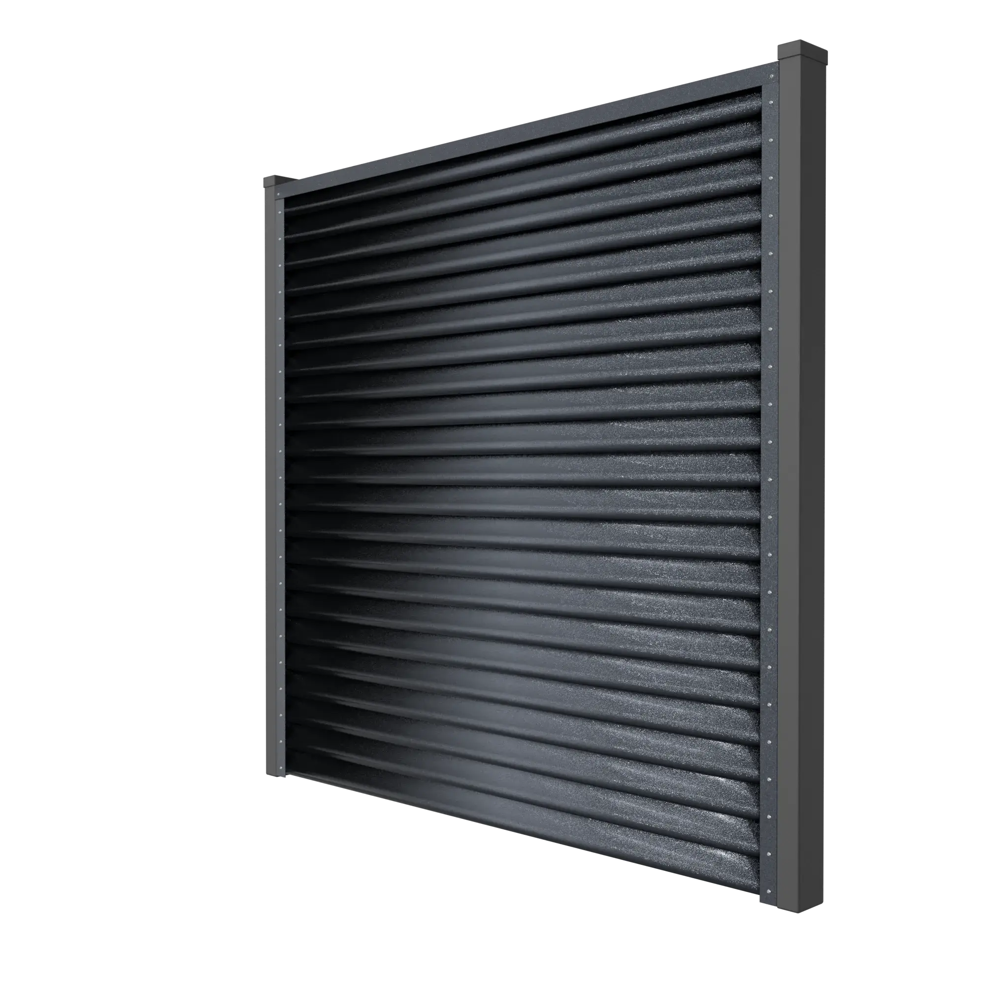 Fence Panel Pyramid | Grey RAL7024 Hi-Mat Mavlli