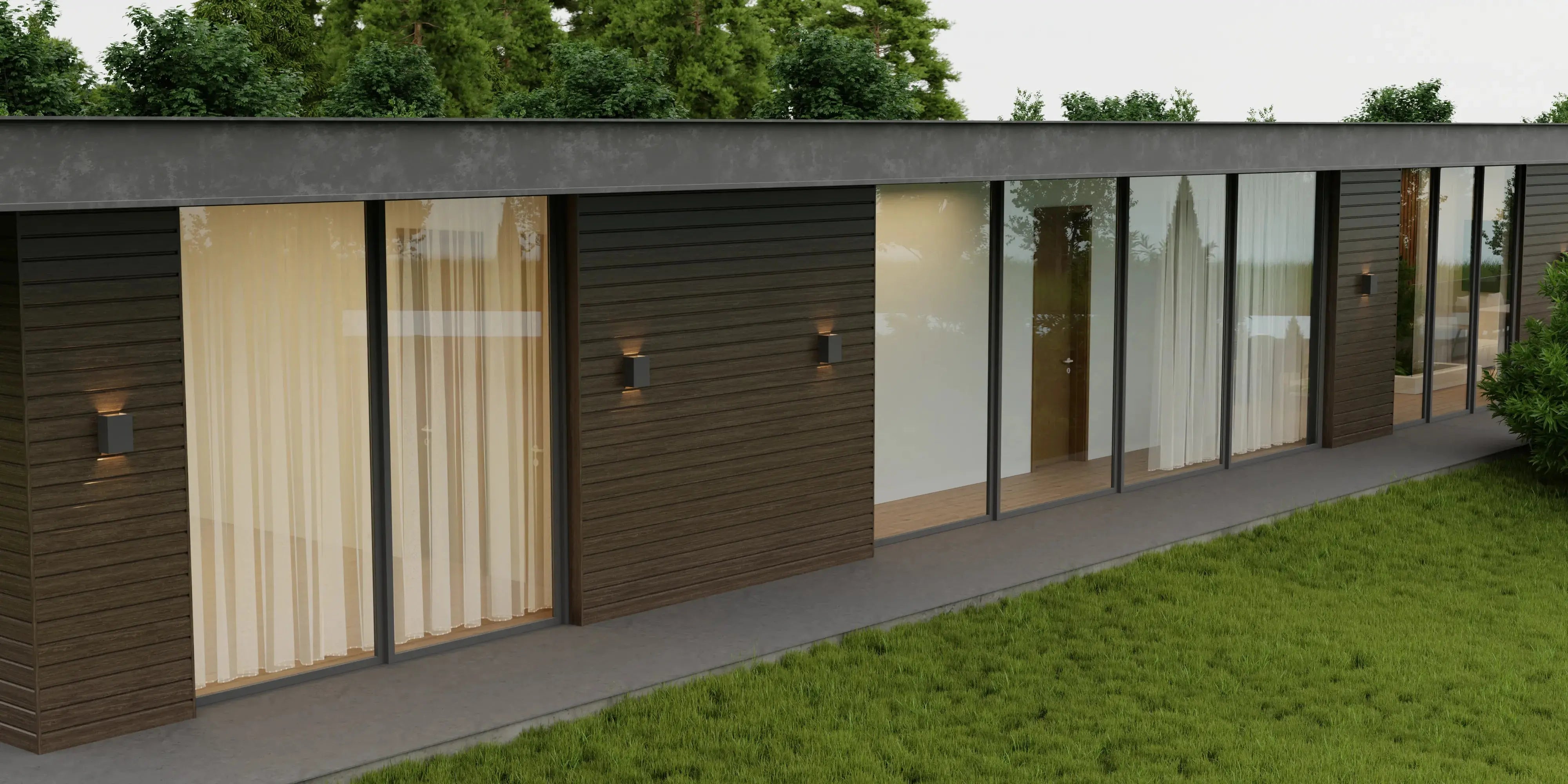 Steel Sheet Cladding | Birch | 250x26 cm Mavlli