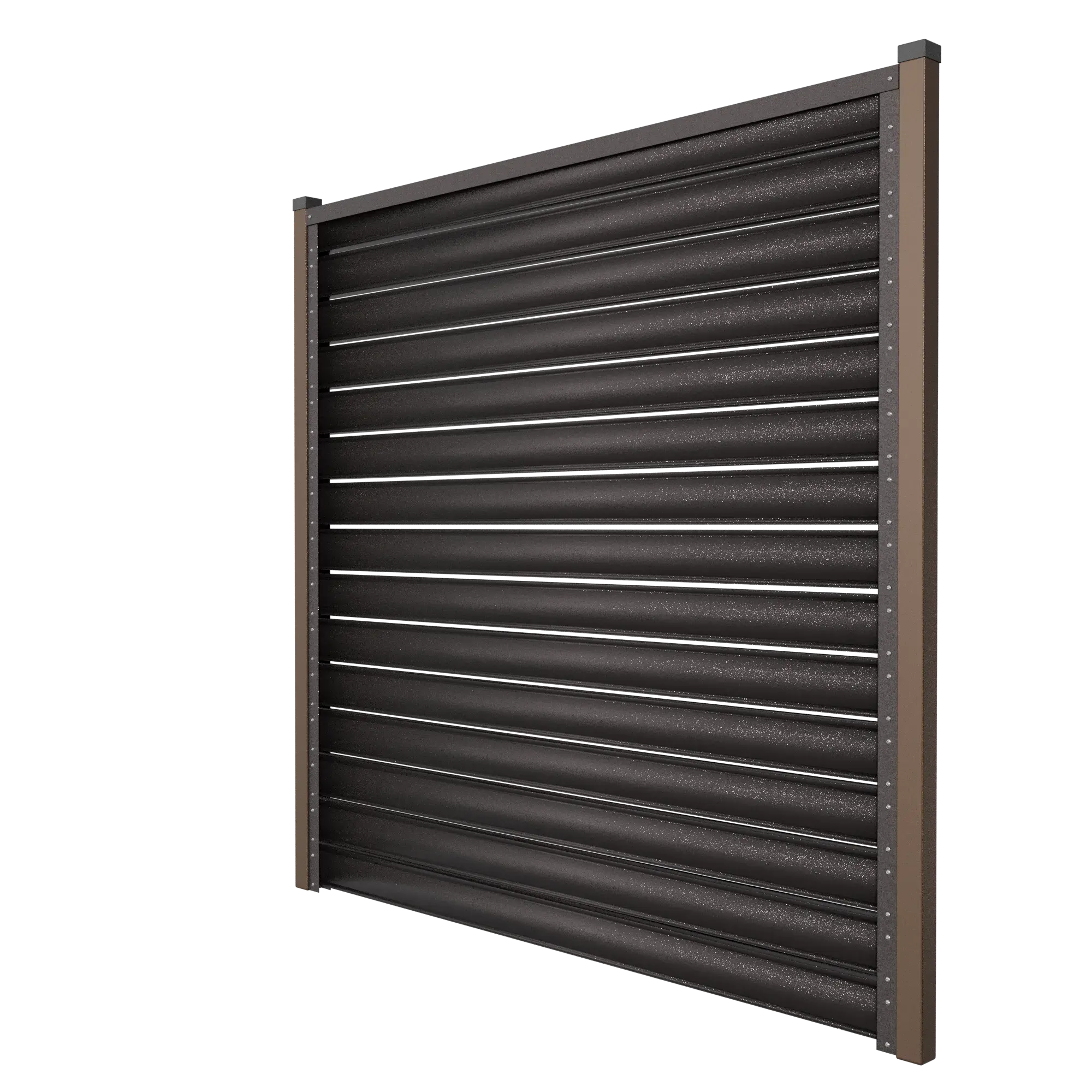 Fence Panel Terra | Brown RAL8019 Hi-Mat Mavlli