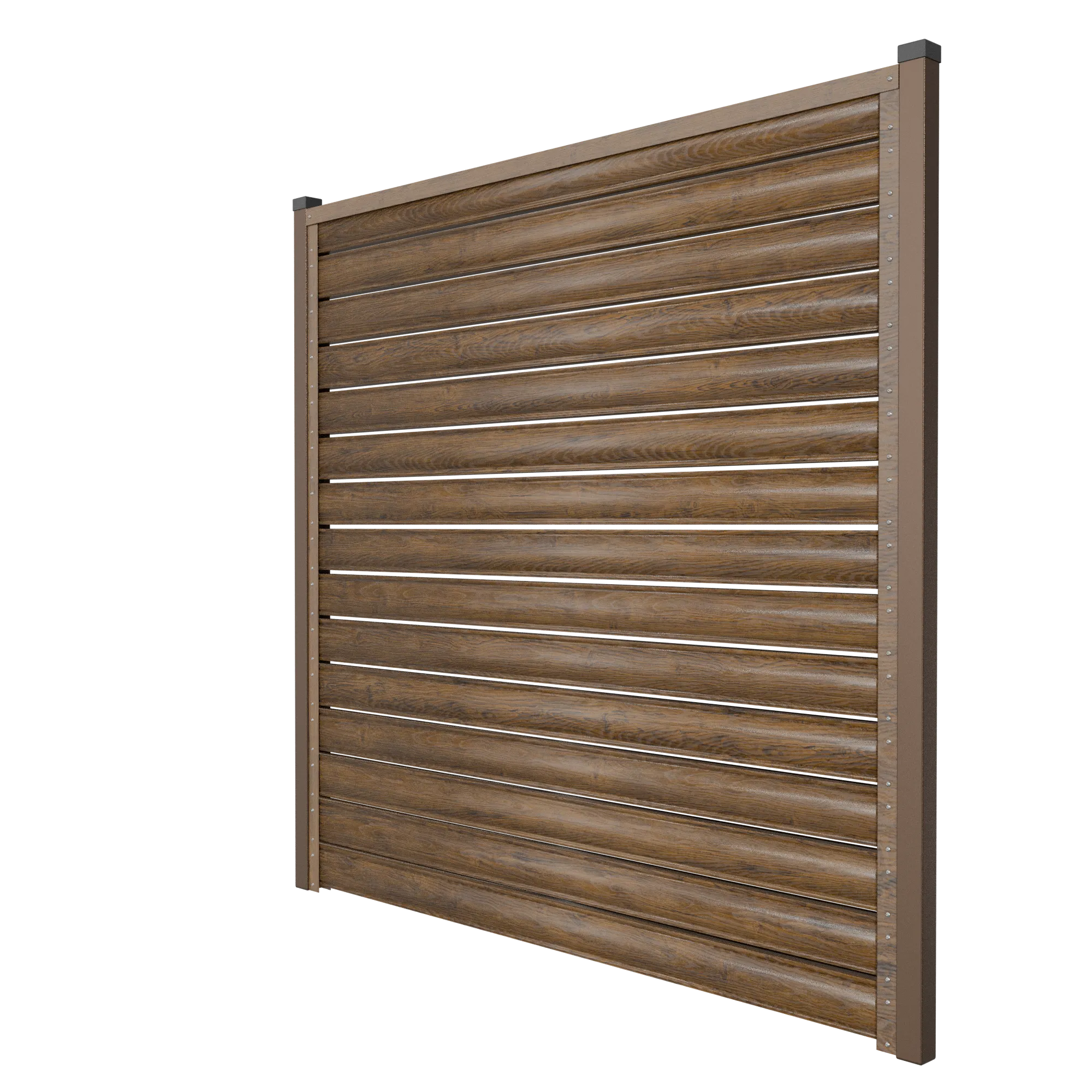 Schuttingpaneel Terra Walnoot