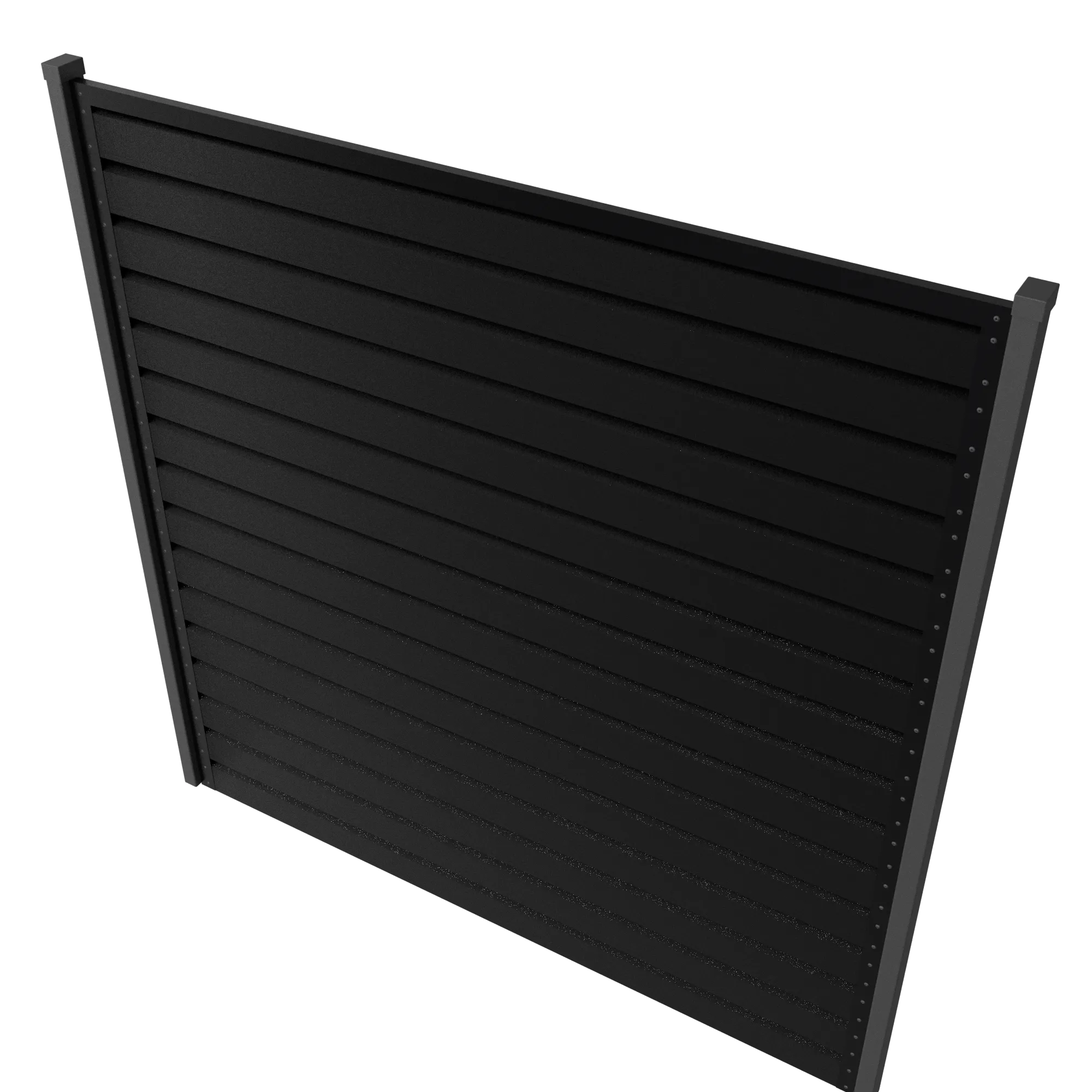 Panneau de clôture Rombo Mini | Noir métallique RAL9005