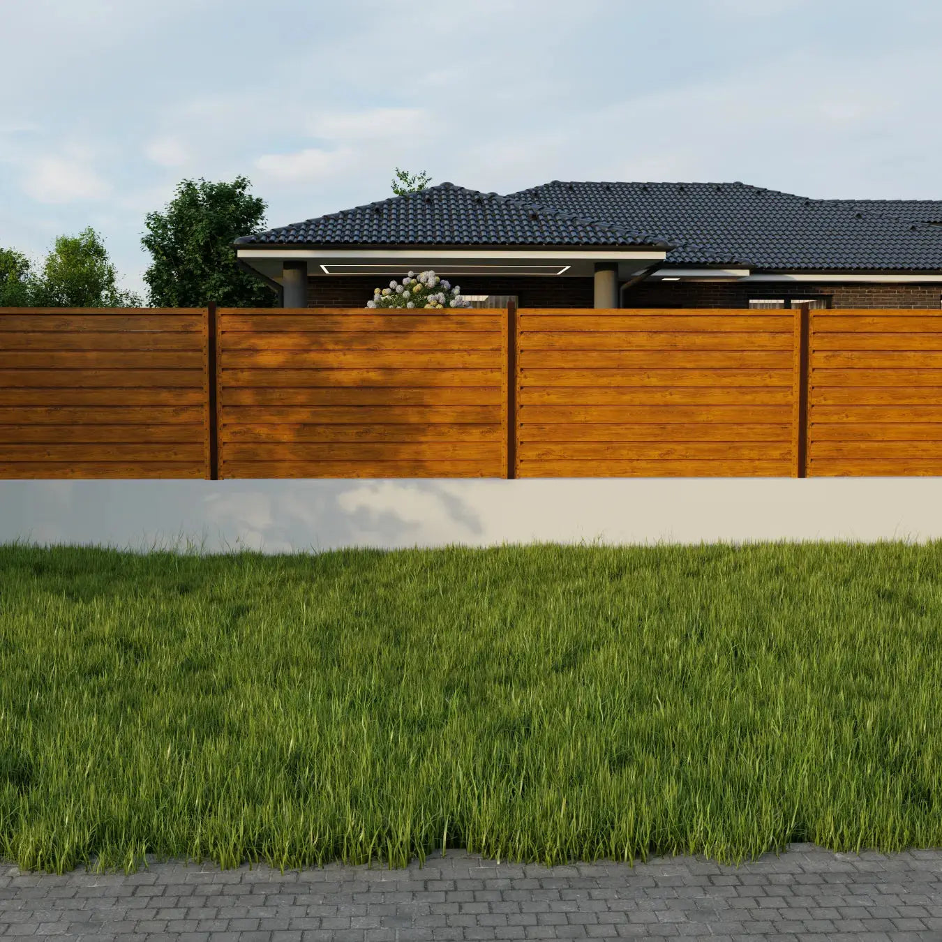 Fence Panel Rombo Mini | Oak Mavlli