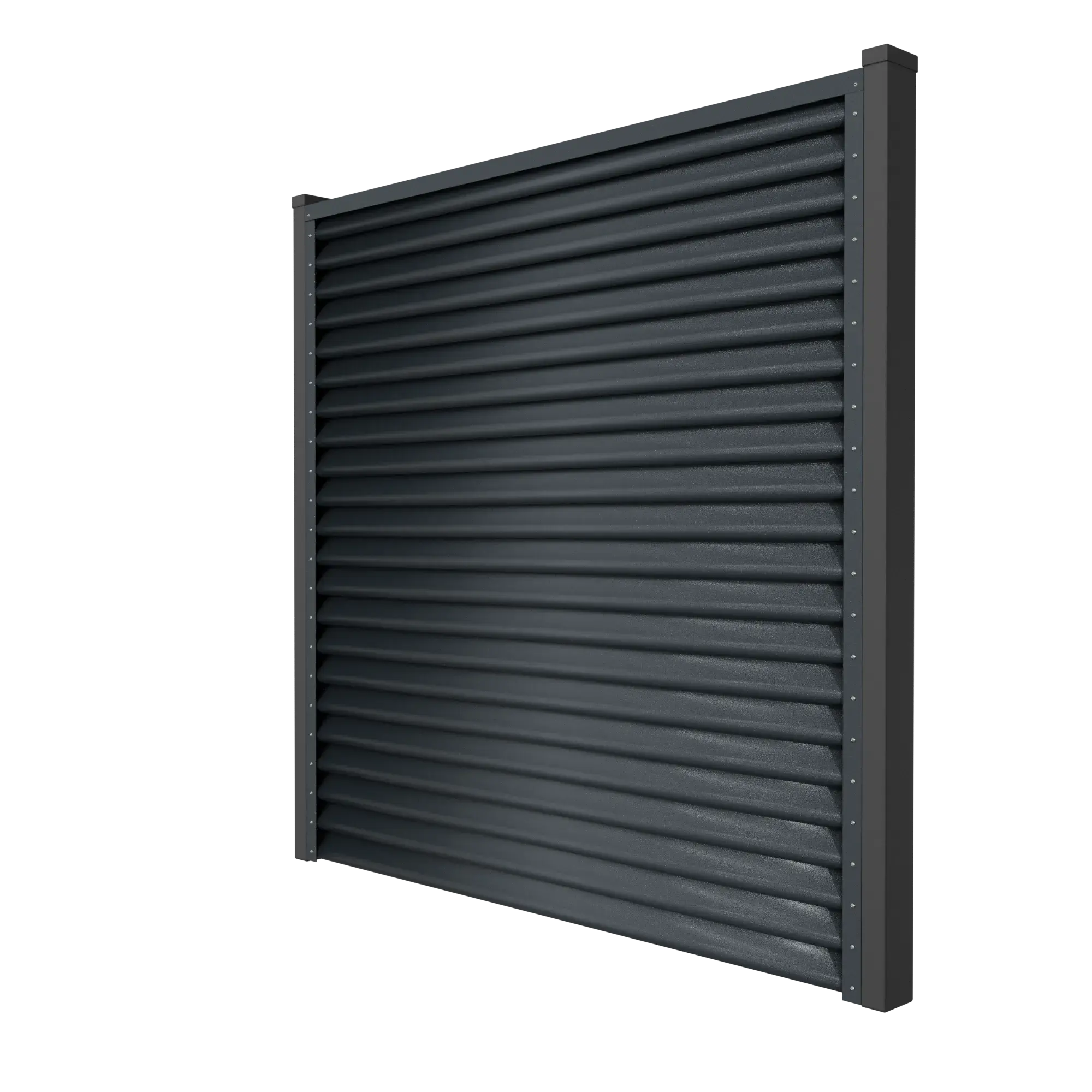 Fence Panel Pyramid | Anthracite RAL7016 Mavlli