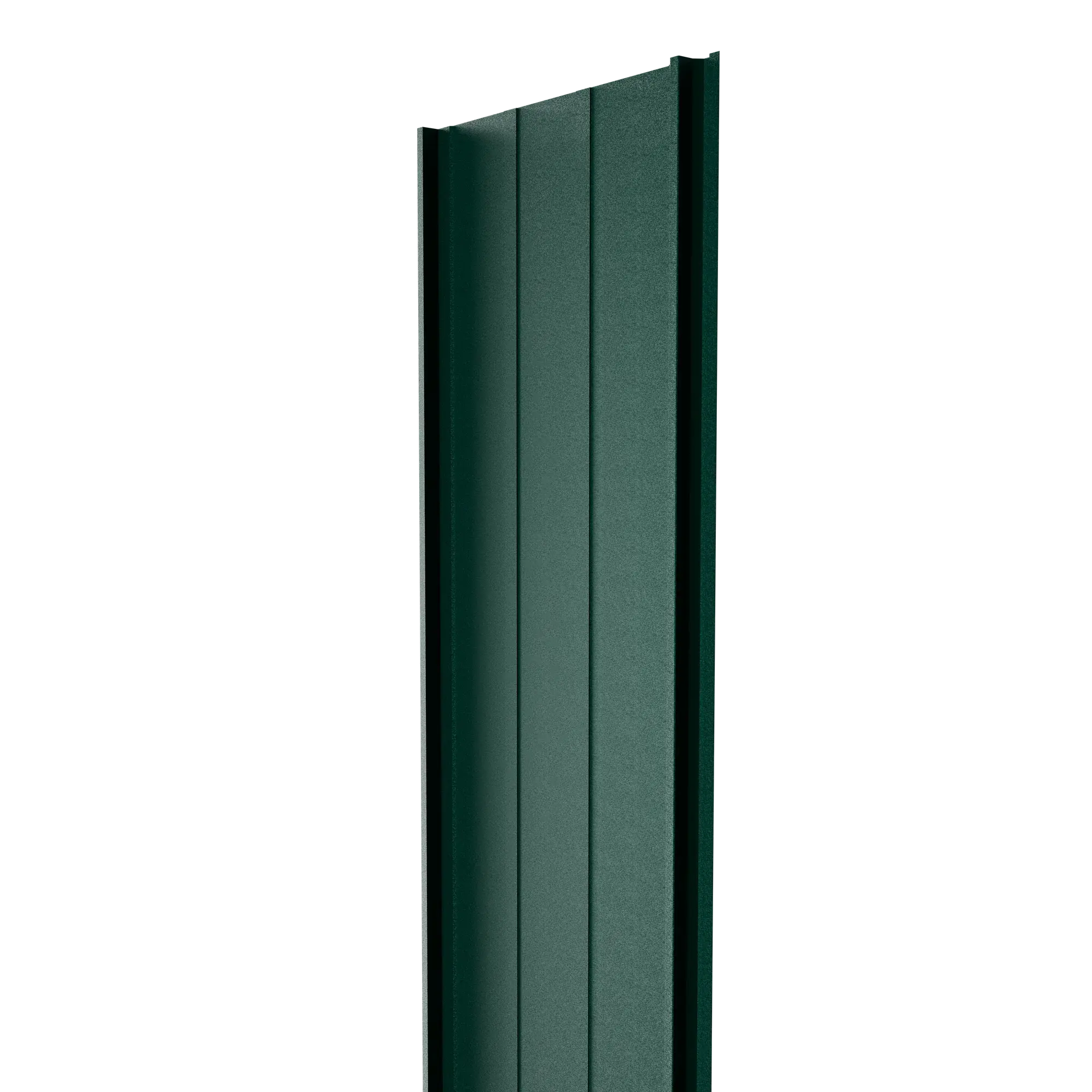 Steel Click-System Cladding Panel | Green RAL6005 | 250x55 cm Mavlli