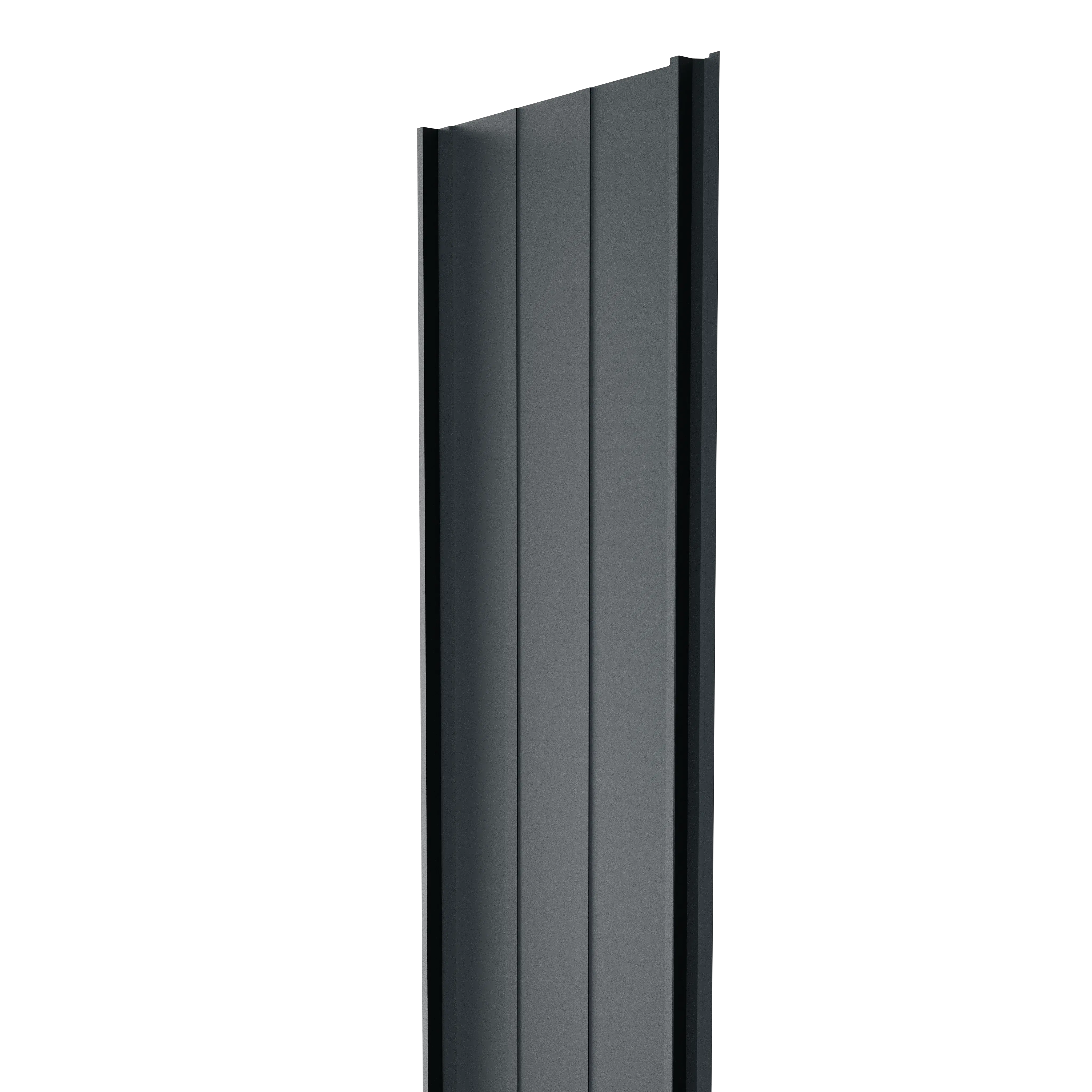 Steel Click-System Cladding Panel | Anthracite RAL7016 | 250x55 cm Mavlli