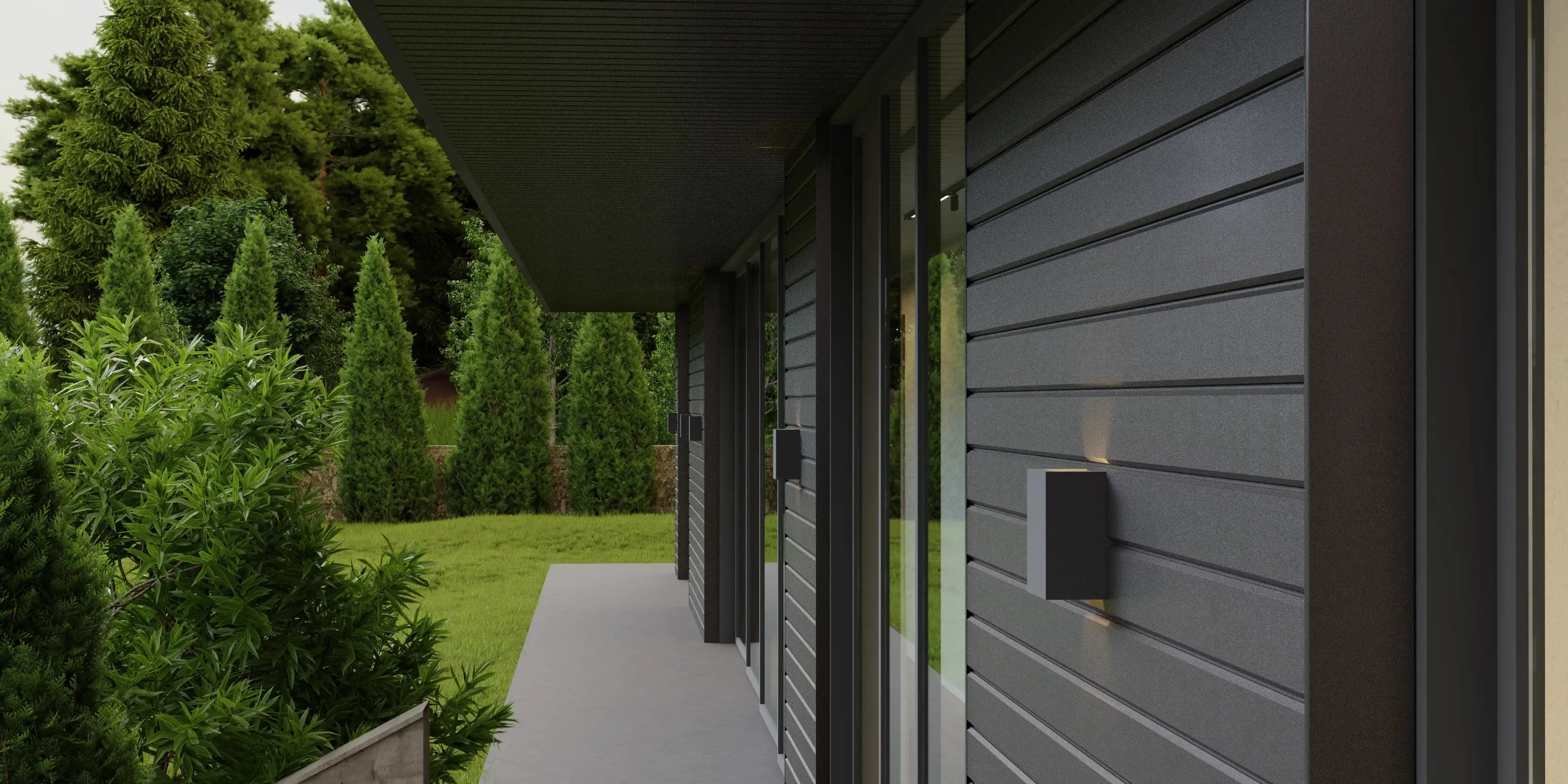 Steel Sheet Cladding | Dark Brown RAL8019 | 250x26 cm Mavlli