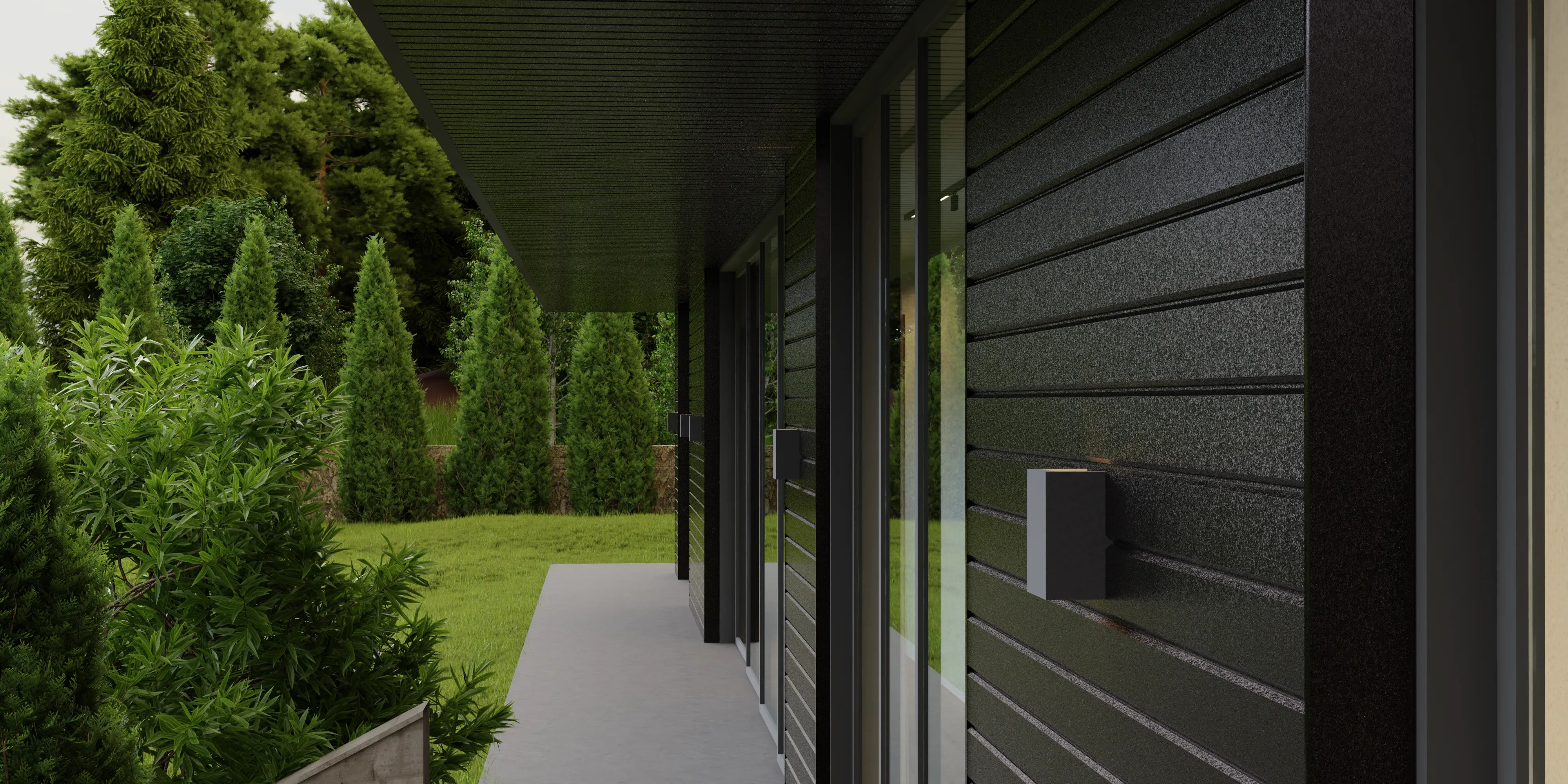 Bardage en Tôle d’Acier | Brun Foncé Métallique | RAL8019