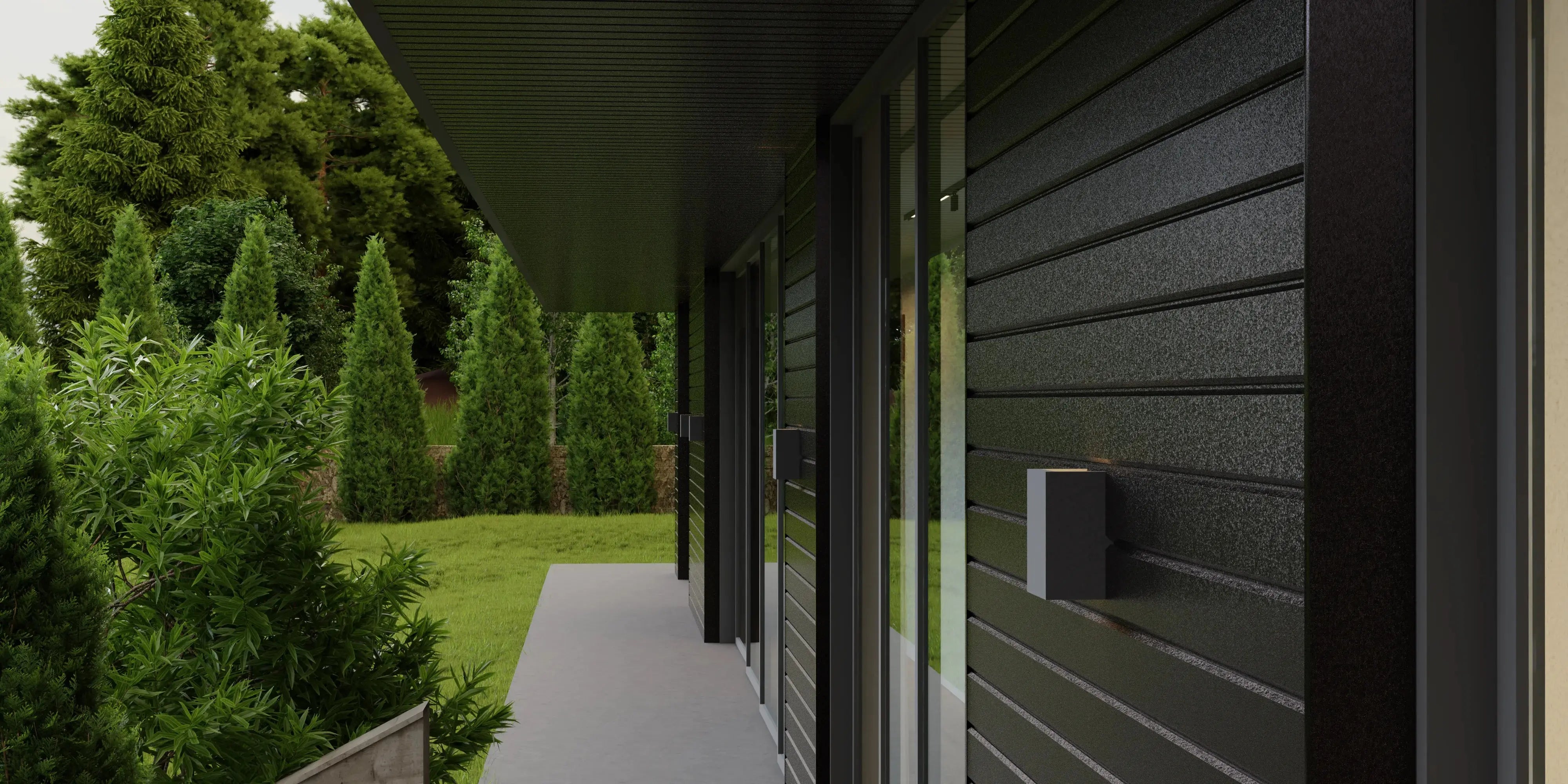 Steel Sheet Cladding | Dark Brown RAL8019 Hi-Mat | 250x26 cm Mavlli