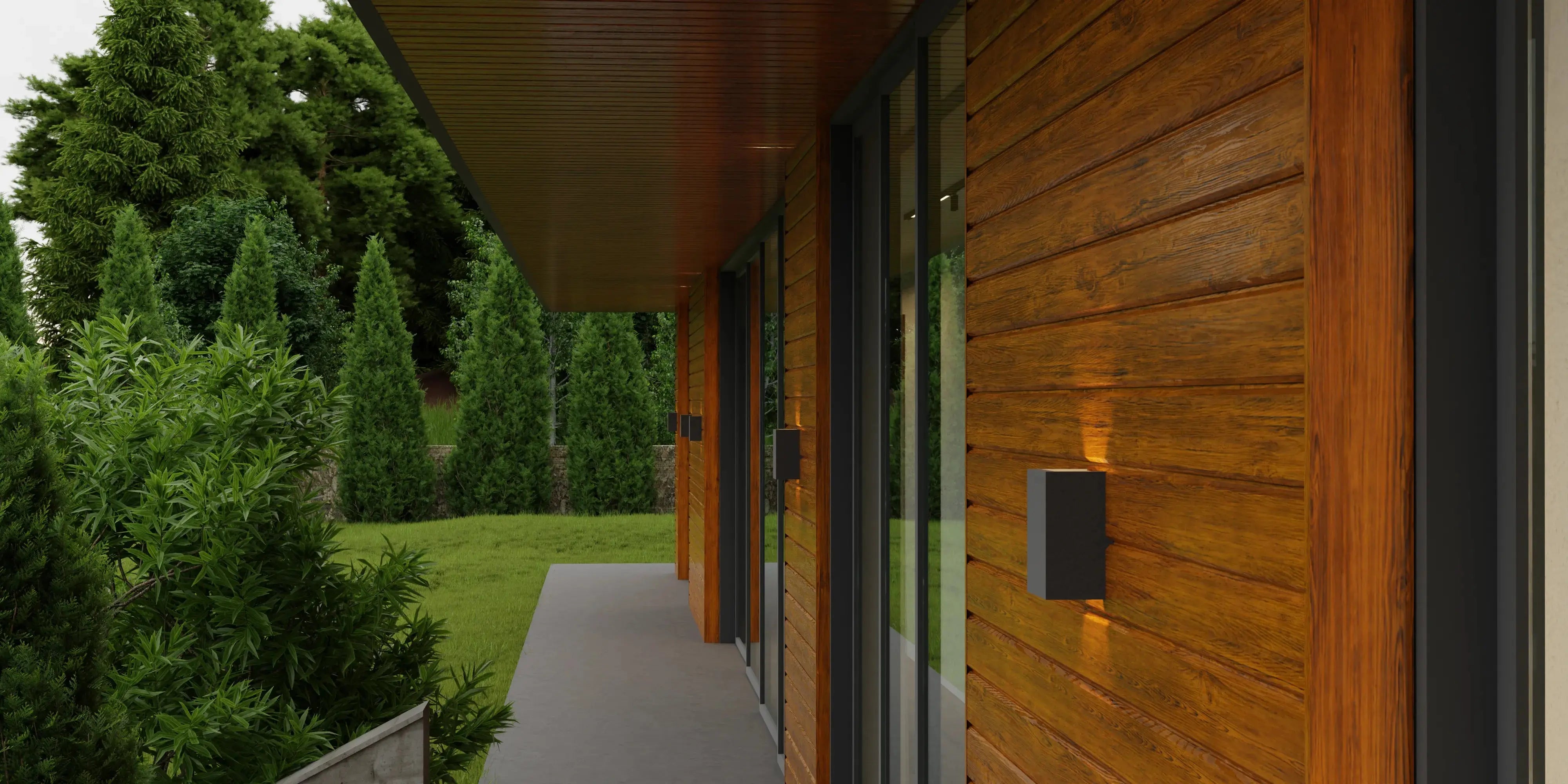 Steel Sheet Cladding | Oak | 250x26 cm Mavlli