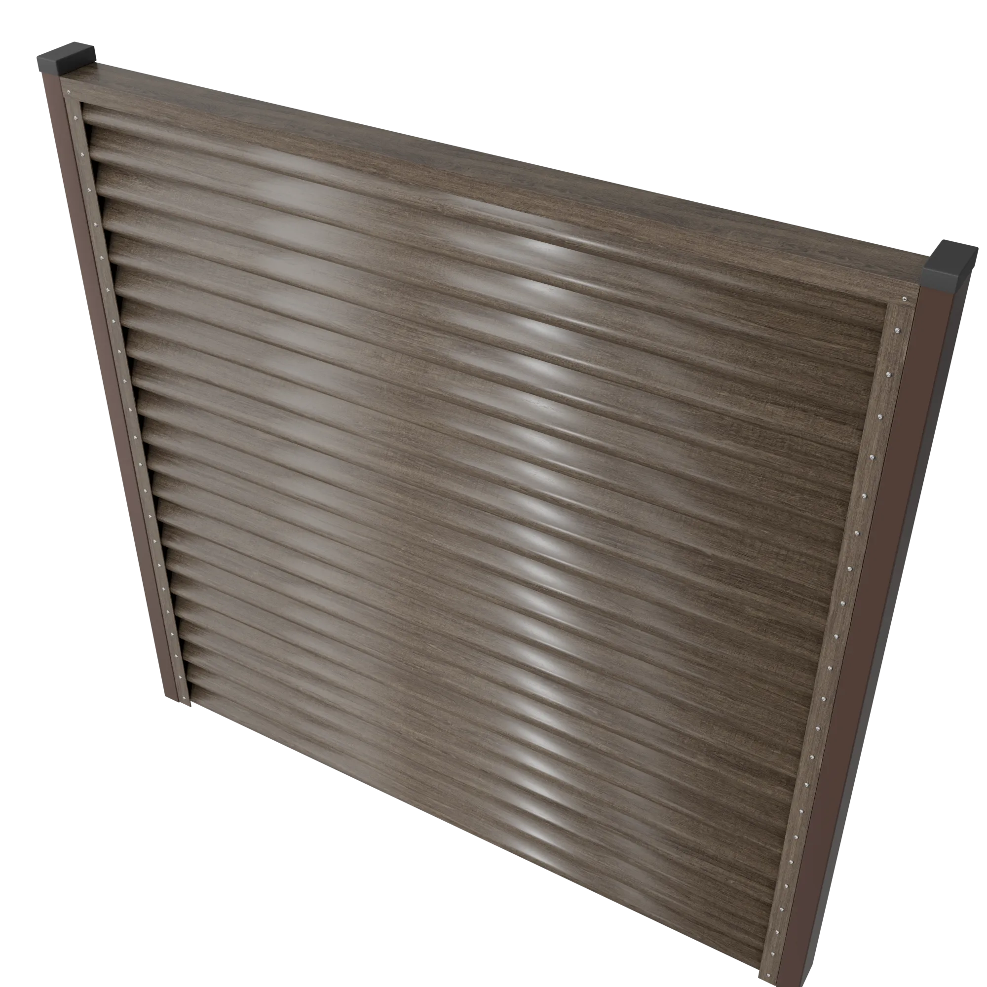 Panneau de clôture Pyramide | Bouleau