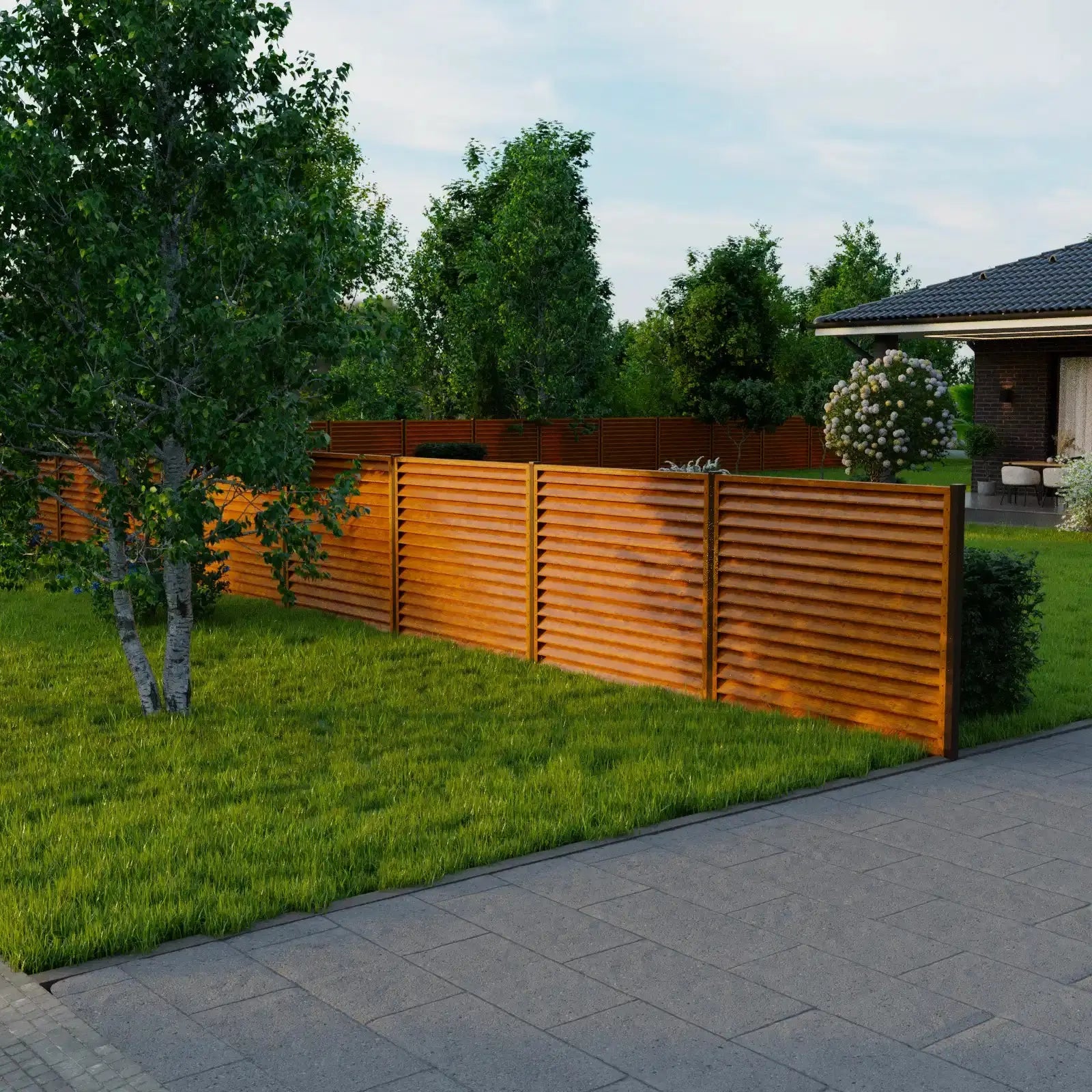 Fence Panel Sigma | Oak Mavlli
