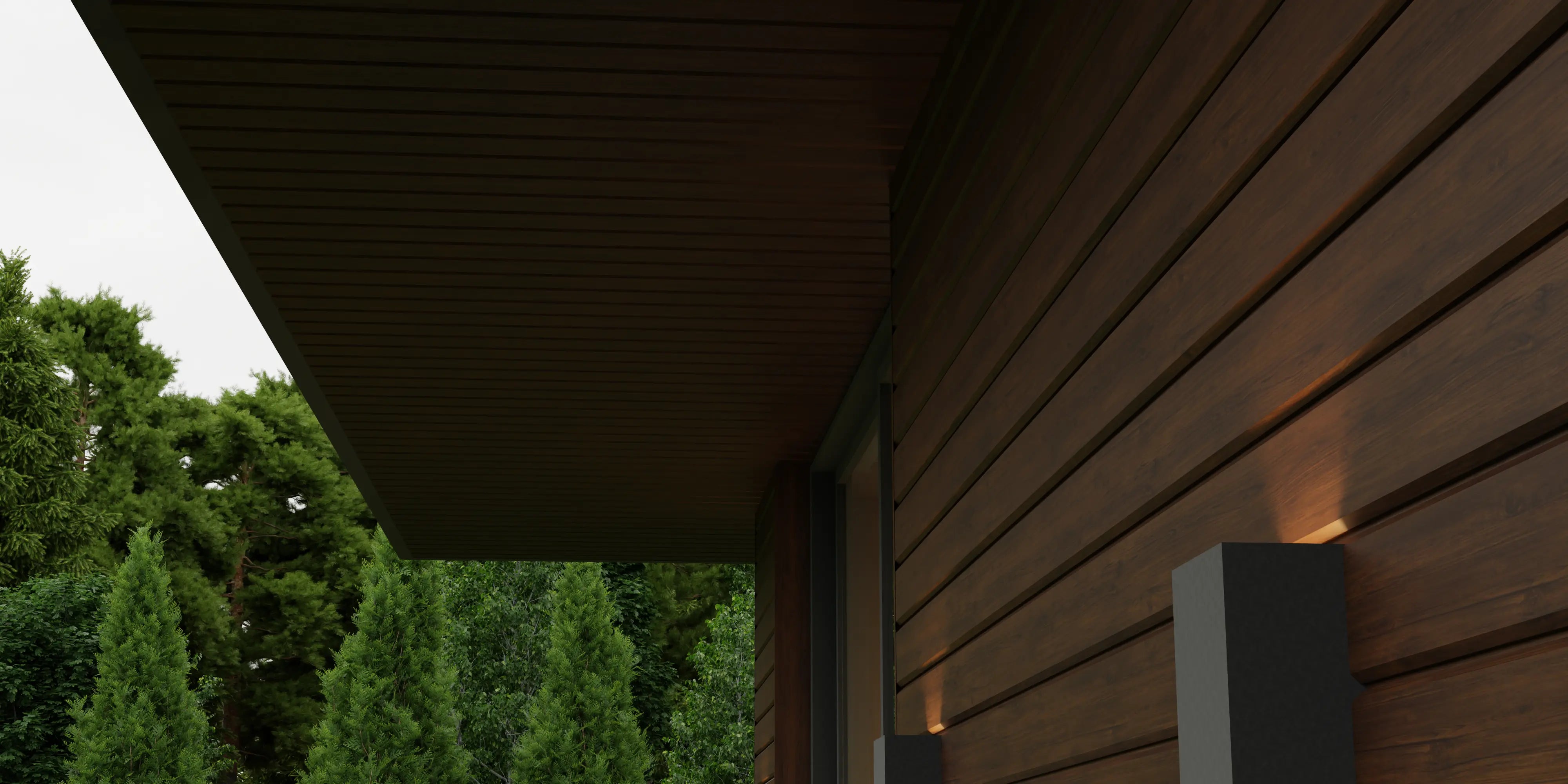 Steel Sheet Cladding | Mahogany | 250x26 cm Mavlli