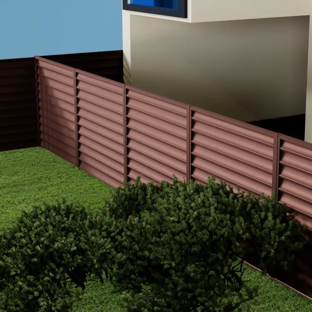 Schutting Gamma Chocolade Bruin