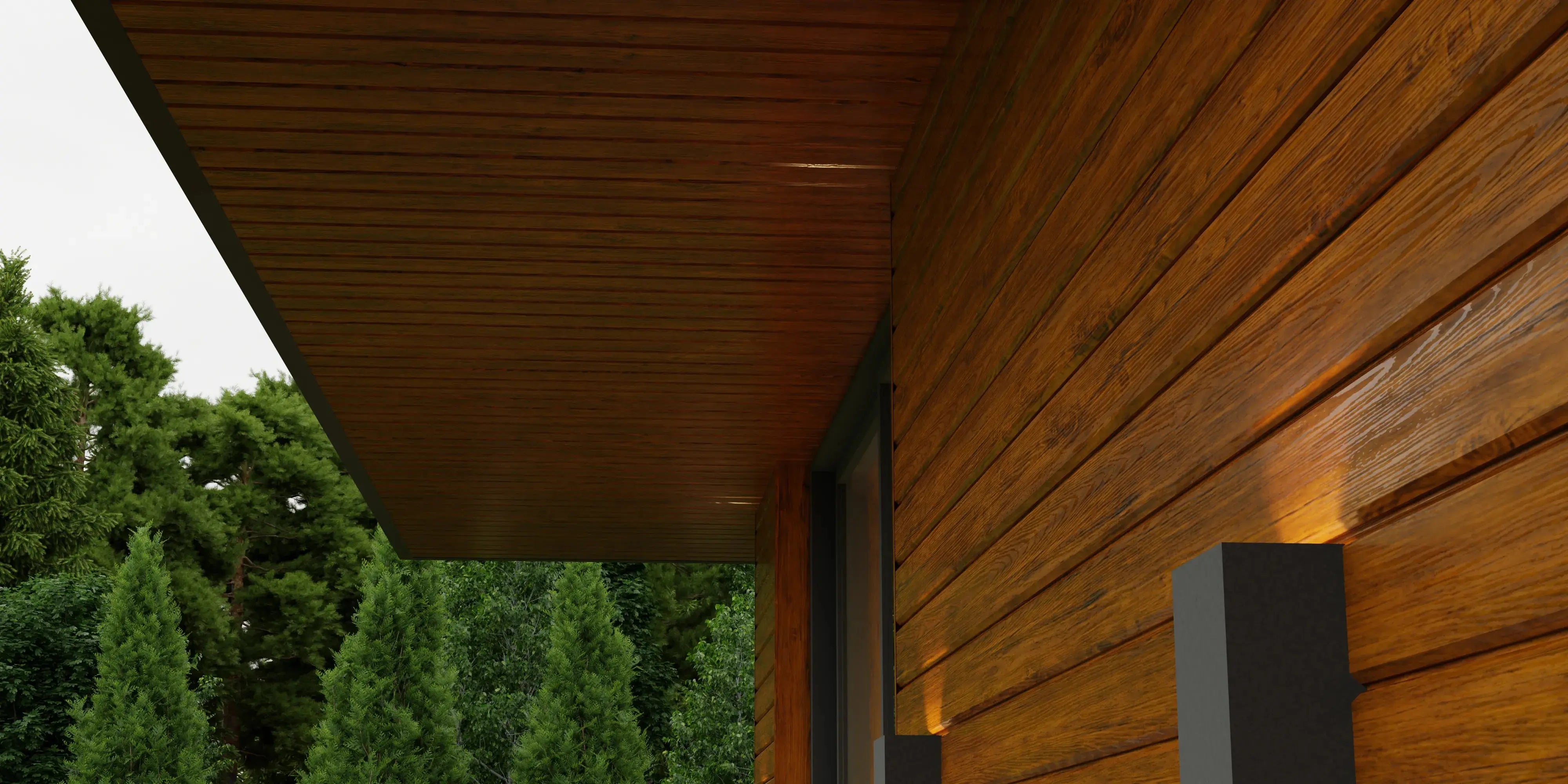 Steel Sheet Cladding | Oak | 250x26 cm Mavlli