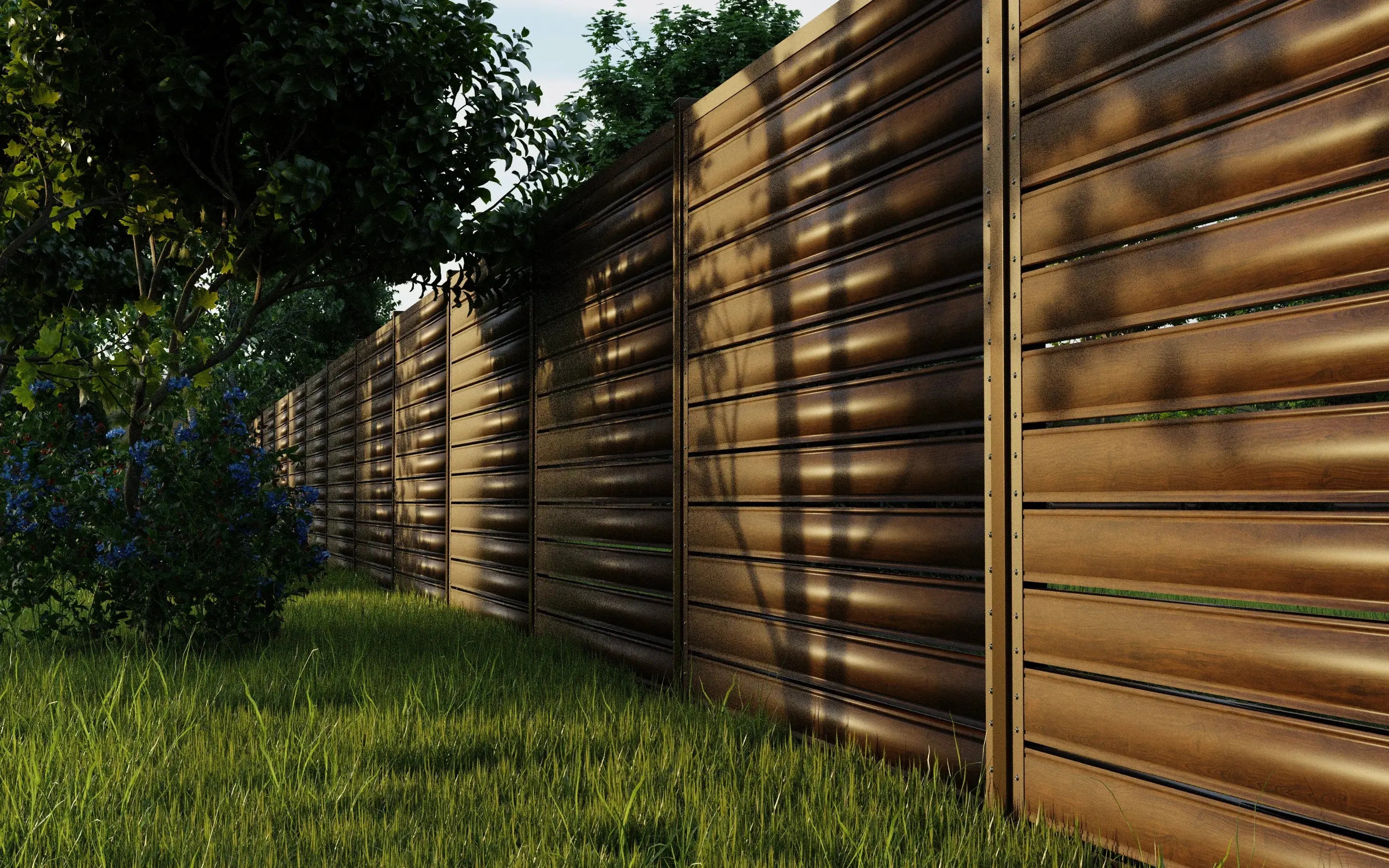 Fence Panel Terra | Mahogany Mavlli