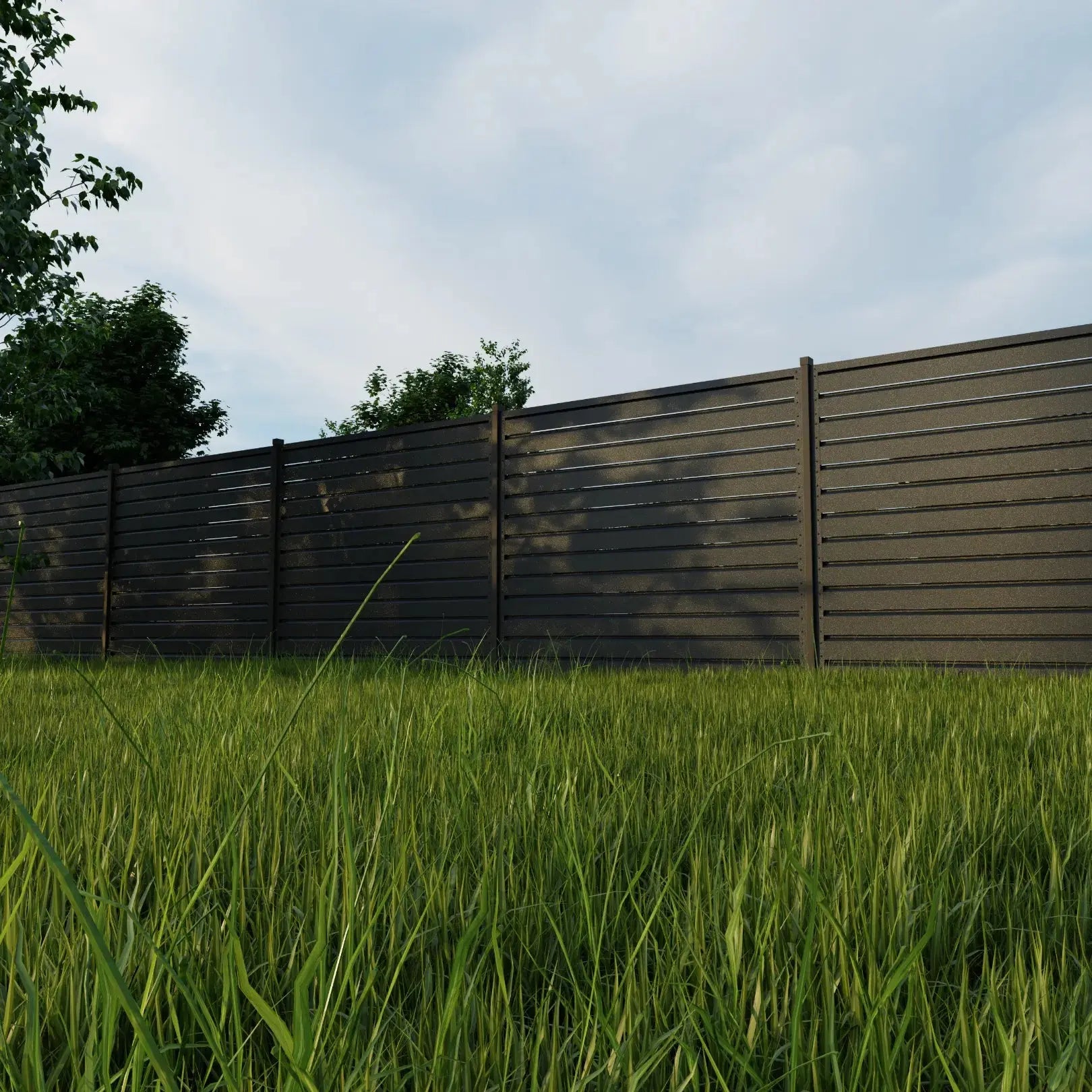 Fence Panel Rombo Mini | Anthracite RAL7016 Mavlli