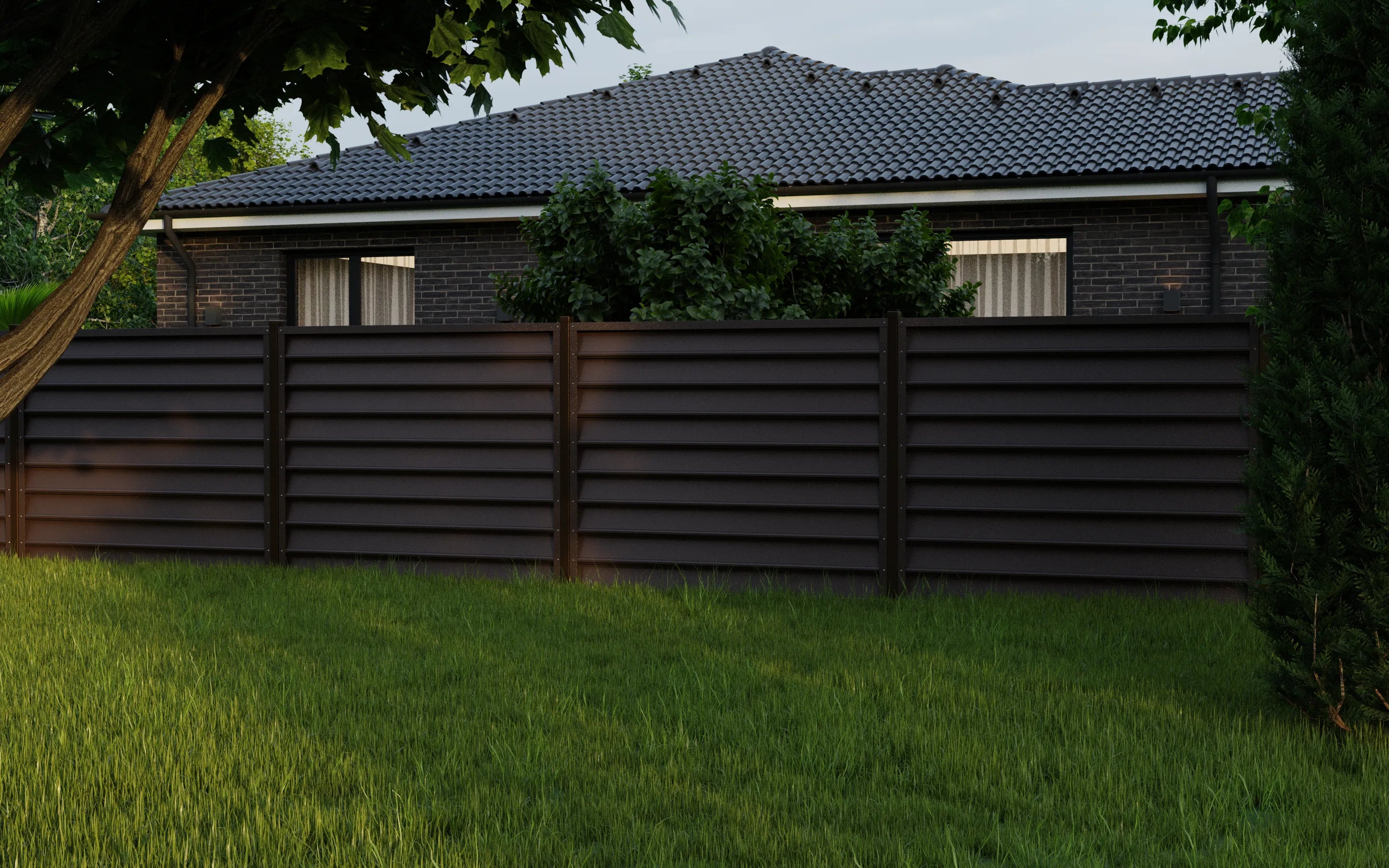 Tous les panneaux de clôture