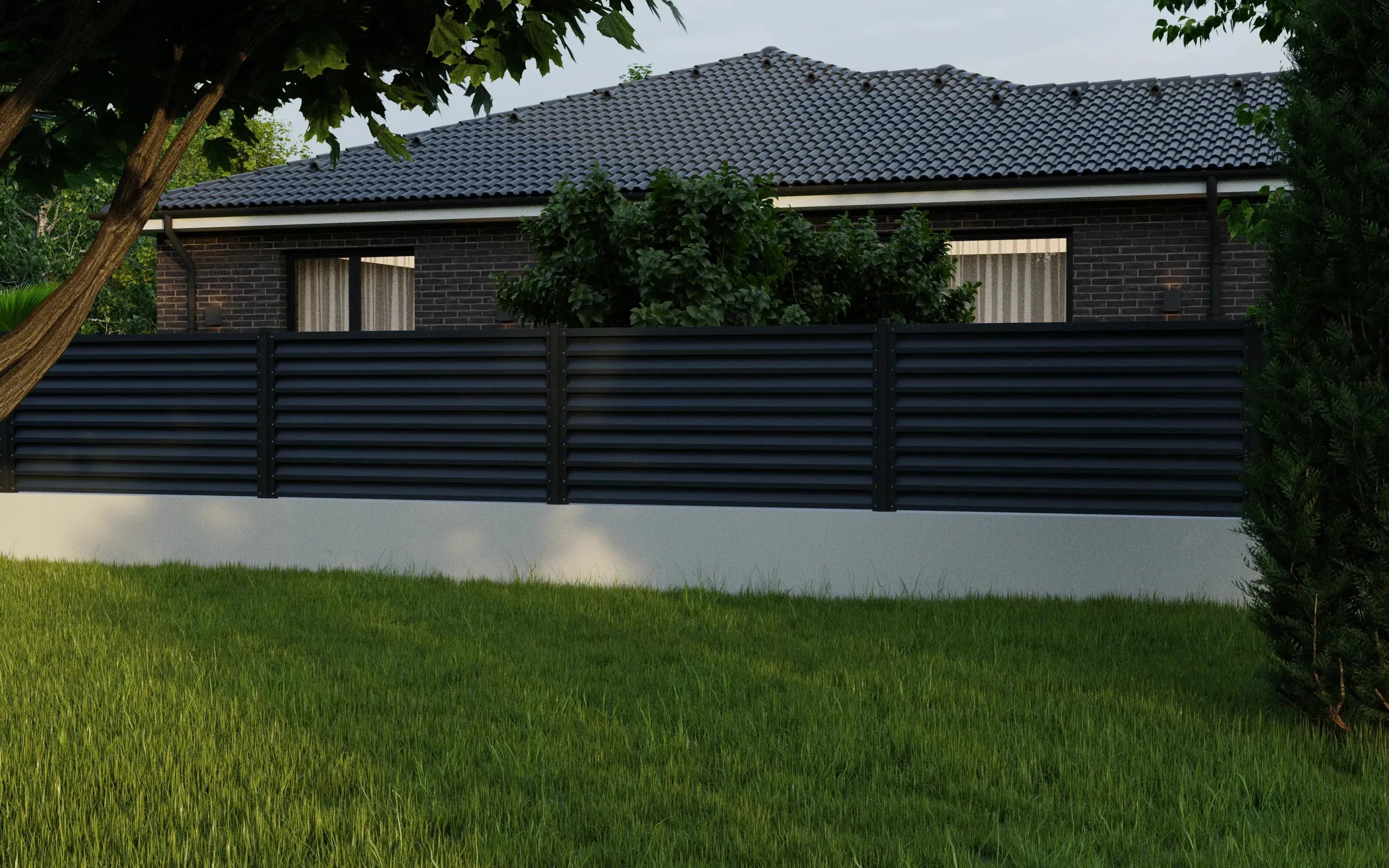 Fence Atlas | Anthracite RAL7016 Mavlli