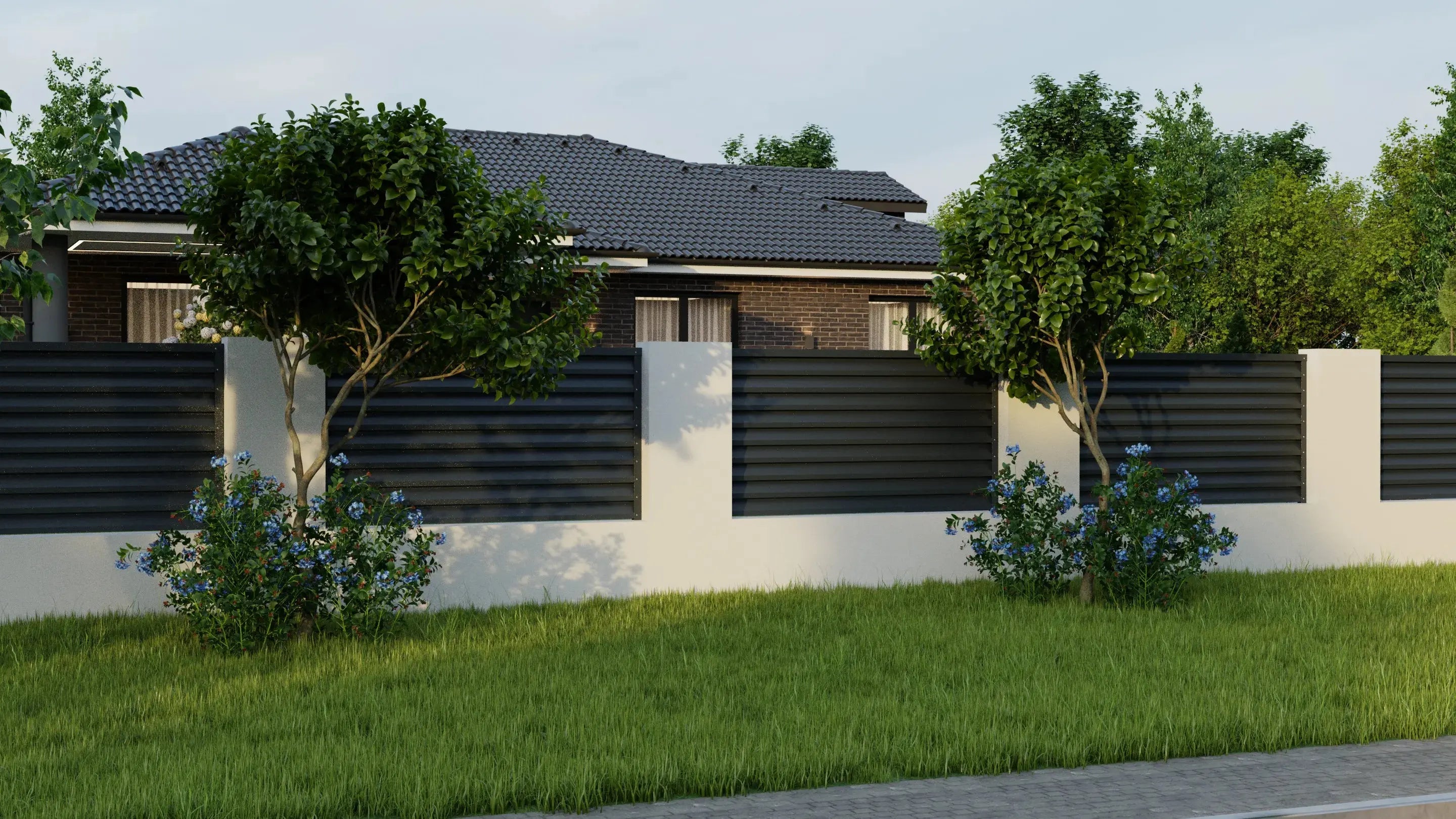 Fence Atlas | Anthracite RAL7016 Mavlli