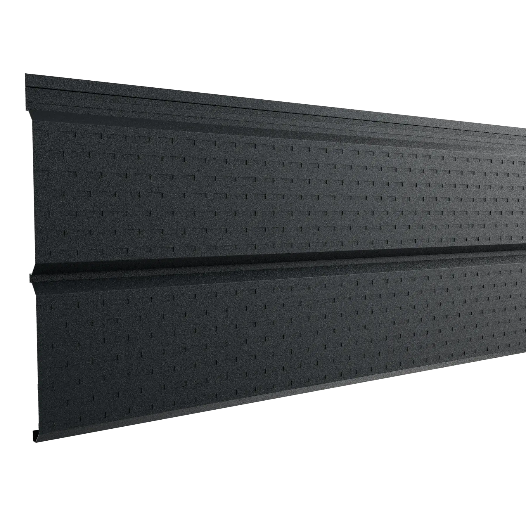 Perforated Steel Sheet Cladding | Anthracite RAL7016 | 250x26 cm Mavlli