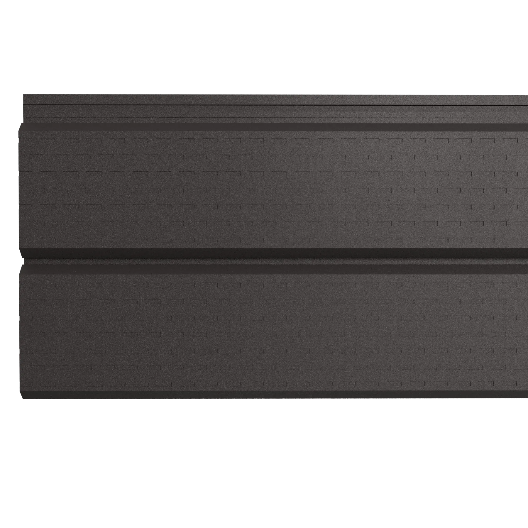 Bardage en tôle d’acier perforée | Brun foncé | RAL8019