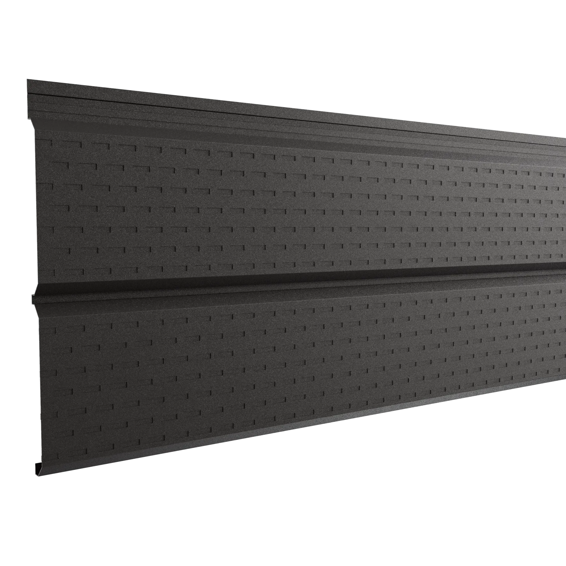 Bardage en tôle d’acier perforée | Brun foncé | RAL8019