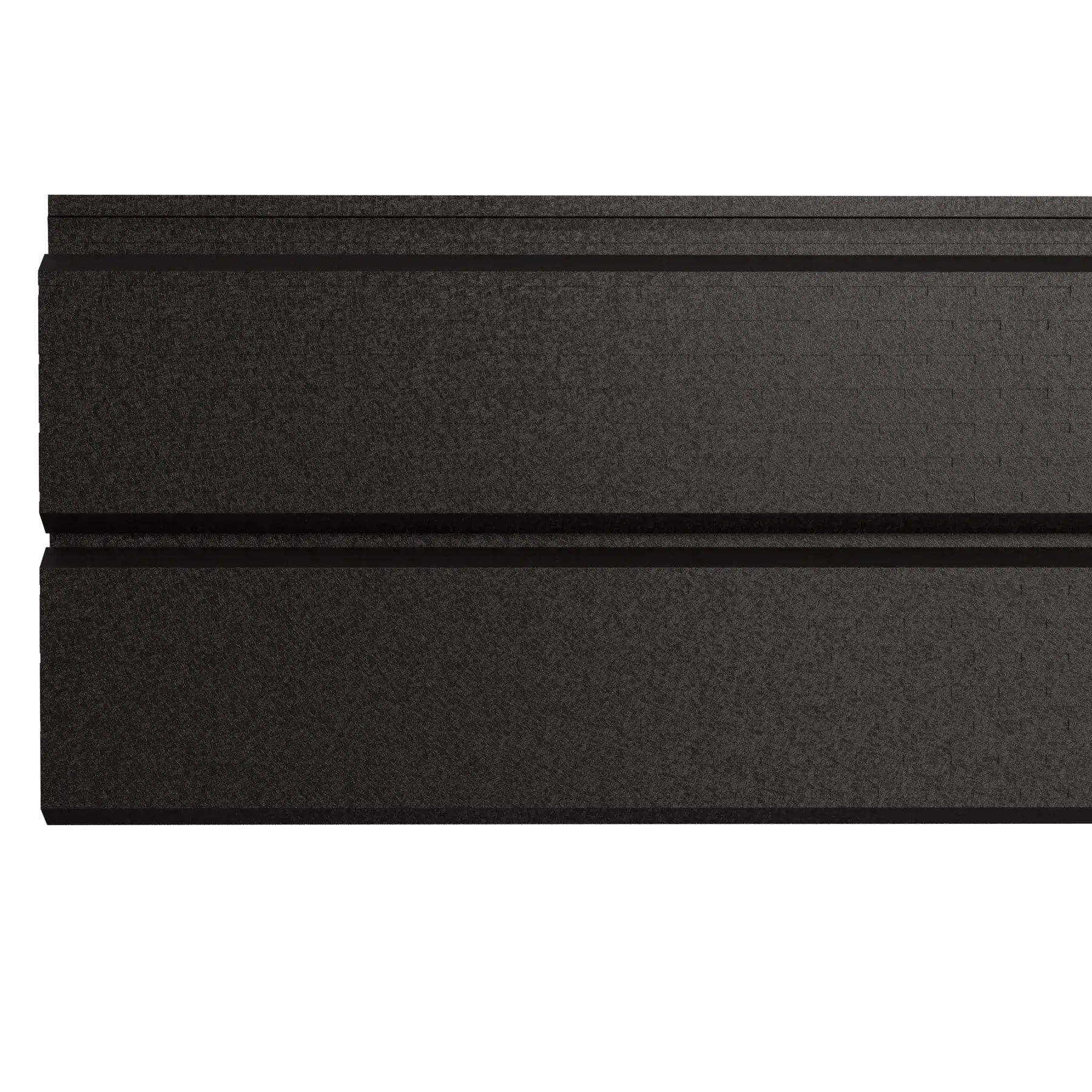 Perforated Steel Sheet Cladding | Dark Brown RAL8019 Hi-Mat | 250x26 cm Mavlli