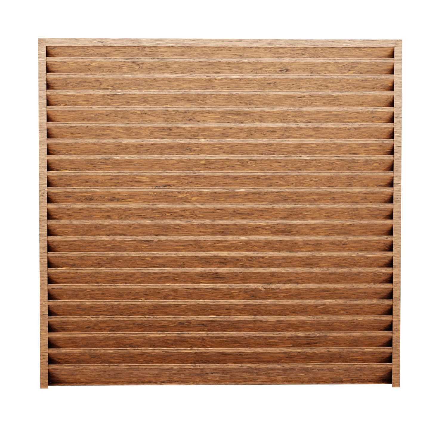 Panneau de clôture Sigma Mahogany