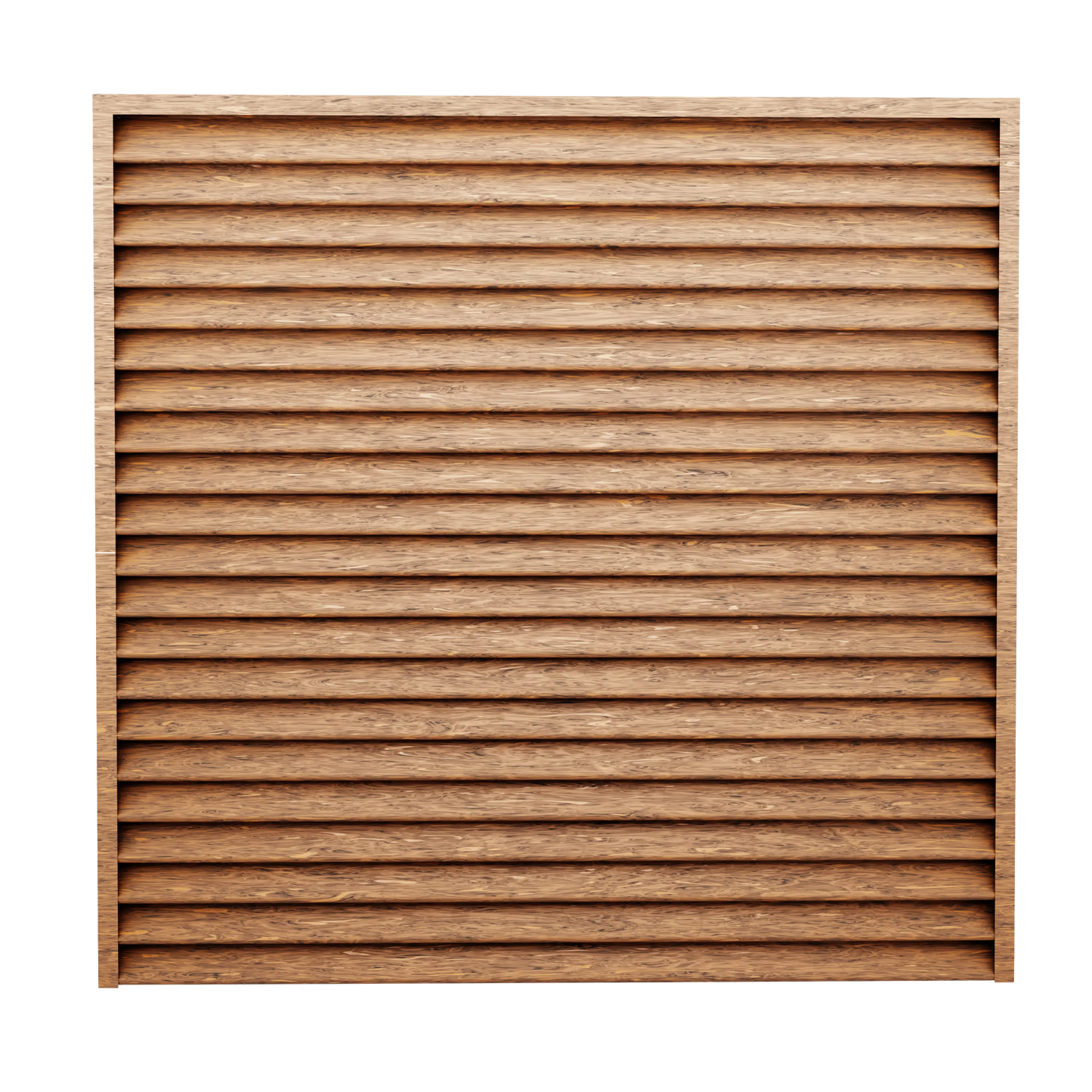 Panneau de clôture Sigma Mahogany