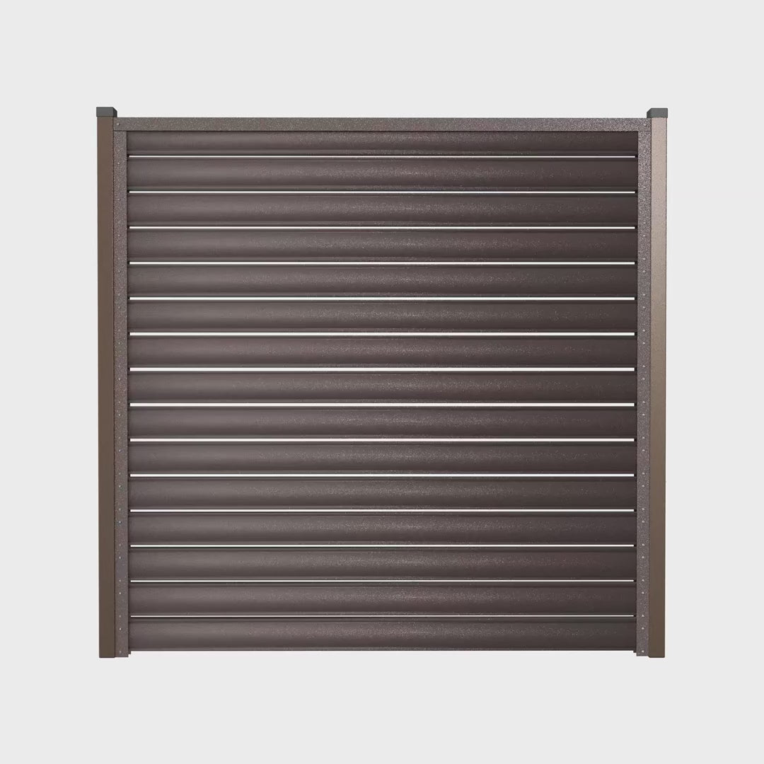 Schuttingpaneel Terra | Chocoladebruin | RAL8017