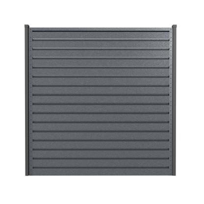 Panneau de clôture Rombo Mini | Gris argent RAL7024