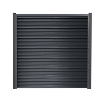 Fence Panel Pyramid | Grey RAL7024 Mavlli