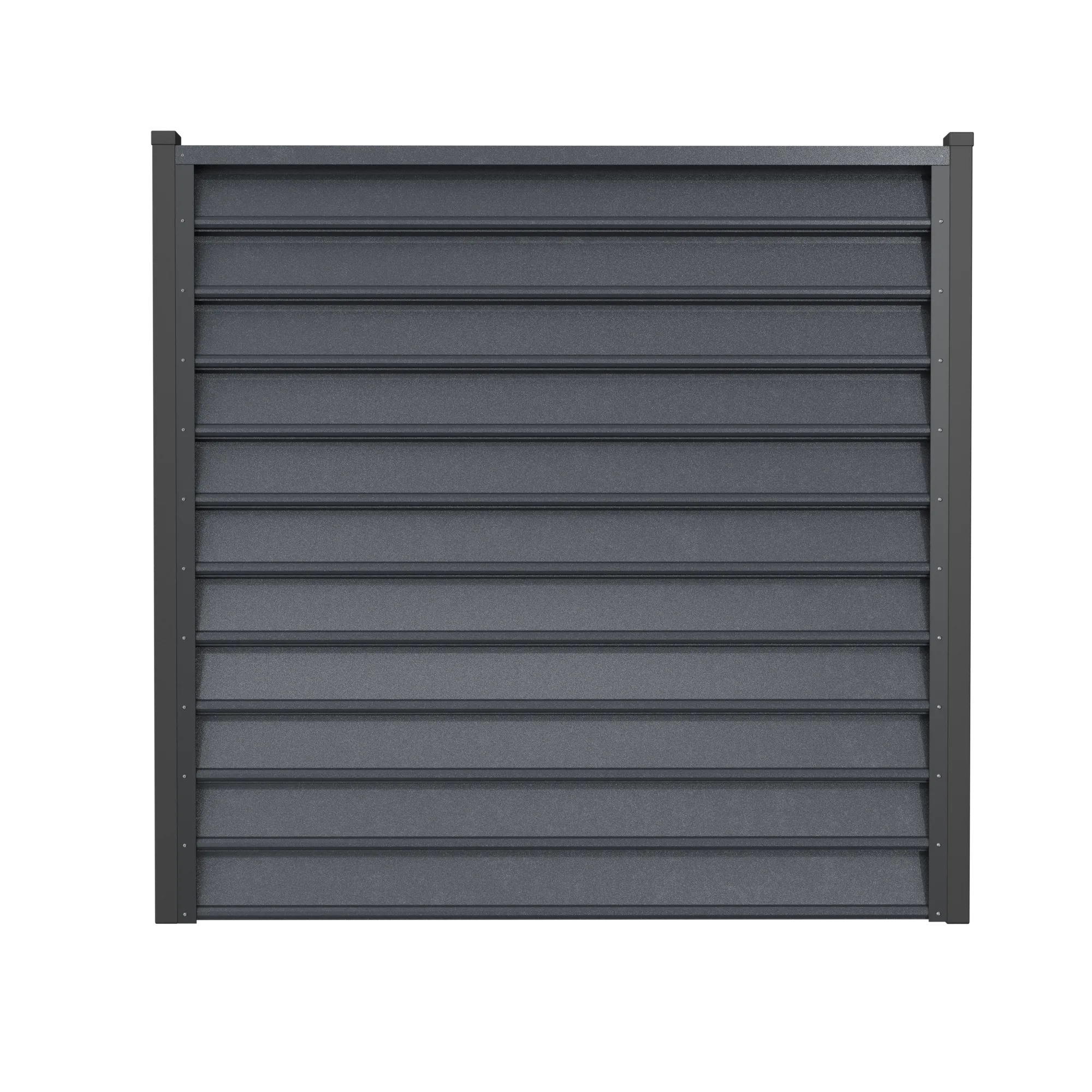 Schuttingpaneel Gamma | Zilvergrijs | RAL7024
