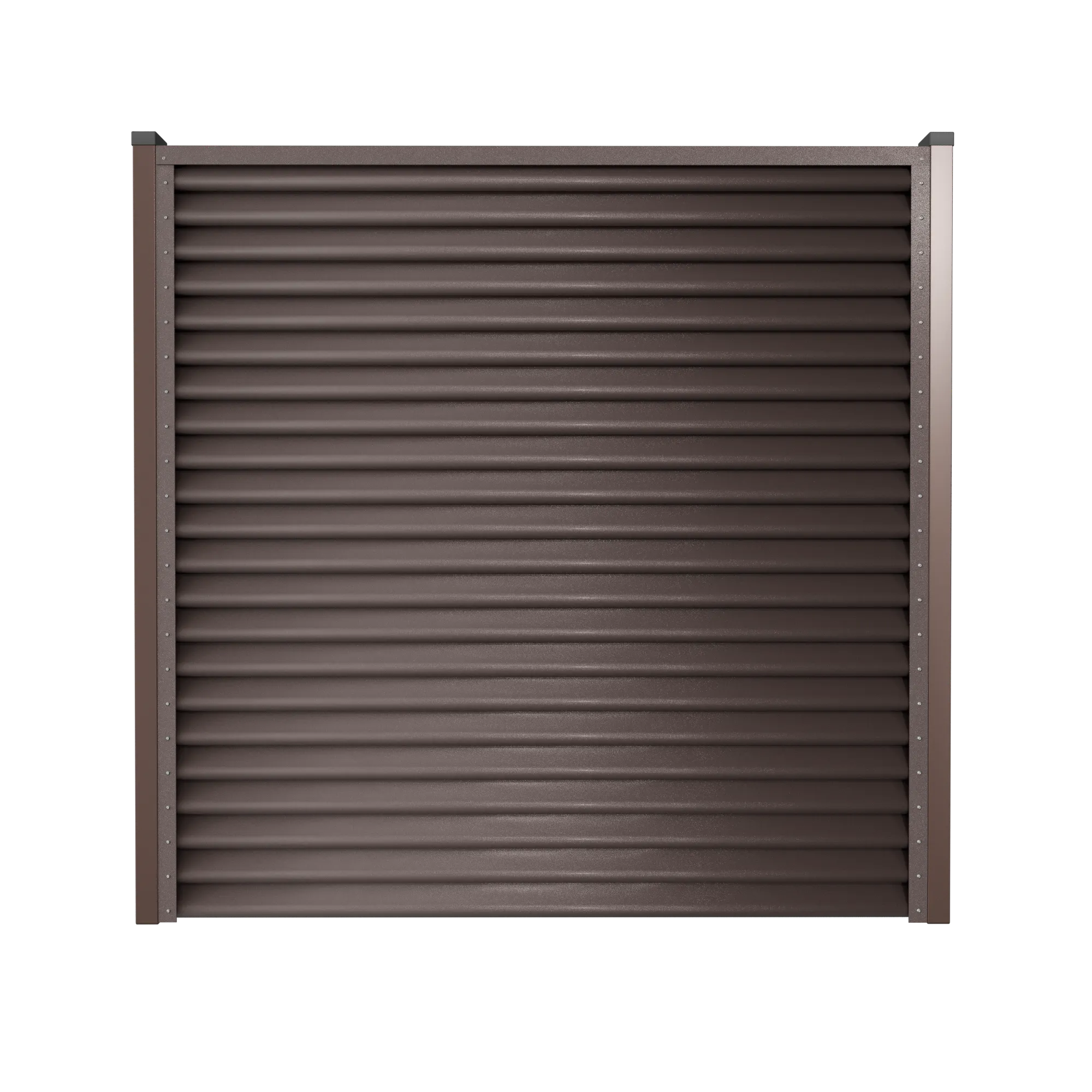 Schuttingpaneel Piramide | Chocoladebruin | RAL8017