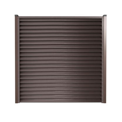 Schuttingpaneel Piramide | Chocoladebruin | RAL8017