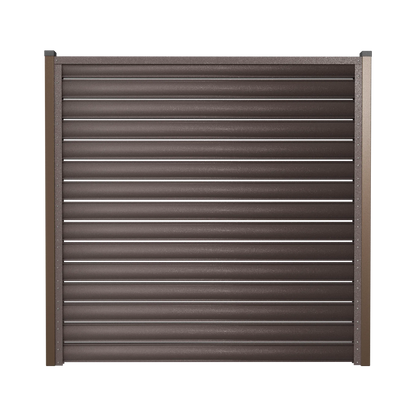 Schuttingpaneel Terra | Chocoladebruin | RAL8017