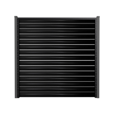 Fence Panel Terra | Black RAL9005 Hi-Mat Mavlli
