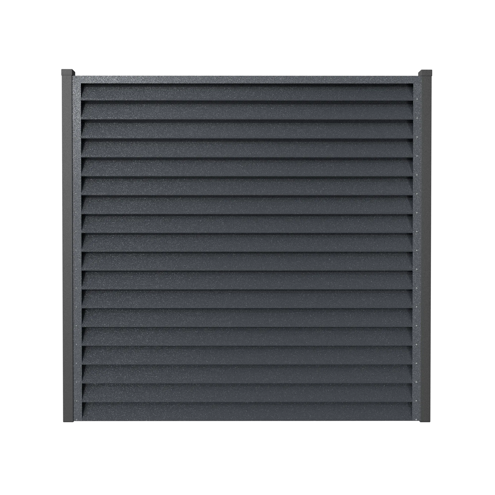 Schuttingpaneel Sigma | Zilvergrijs | RAL7024