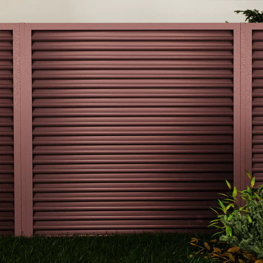 Schutting Piramide Chocolade Bruin